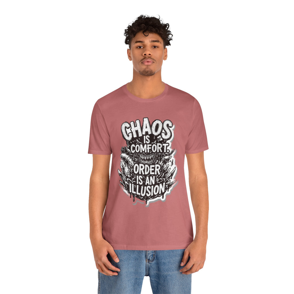 DIY apparel | Chaos Is Comfort Tee — Graphic Quote T-Shirt