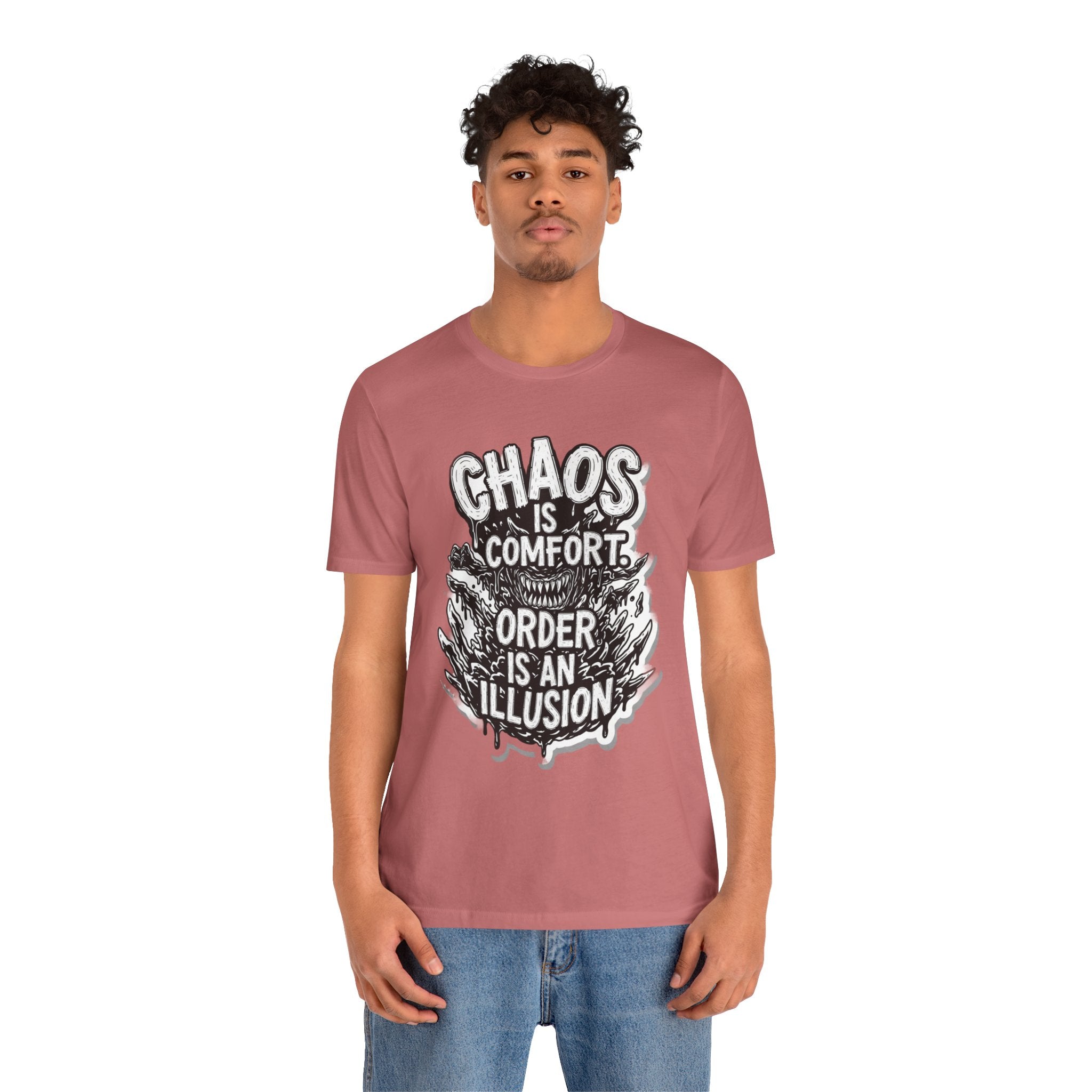 DIY apparel | Chaos Is Comfort Tee — Graphic Quote T-Shirt