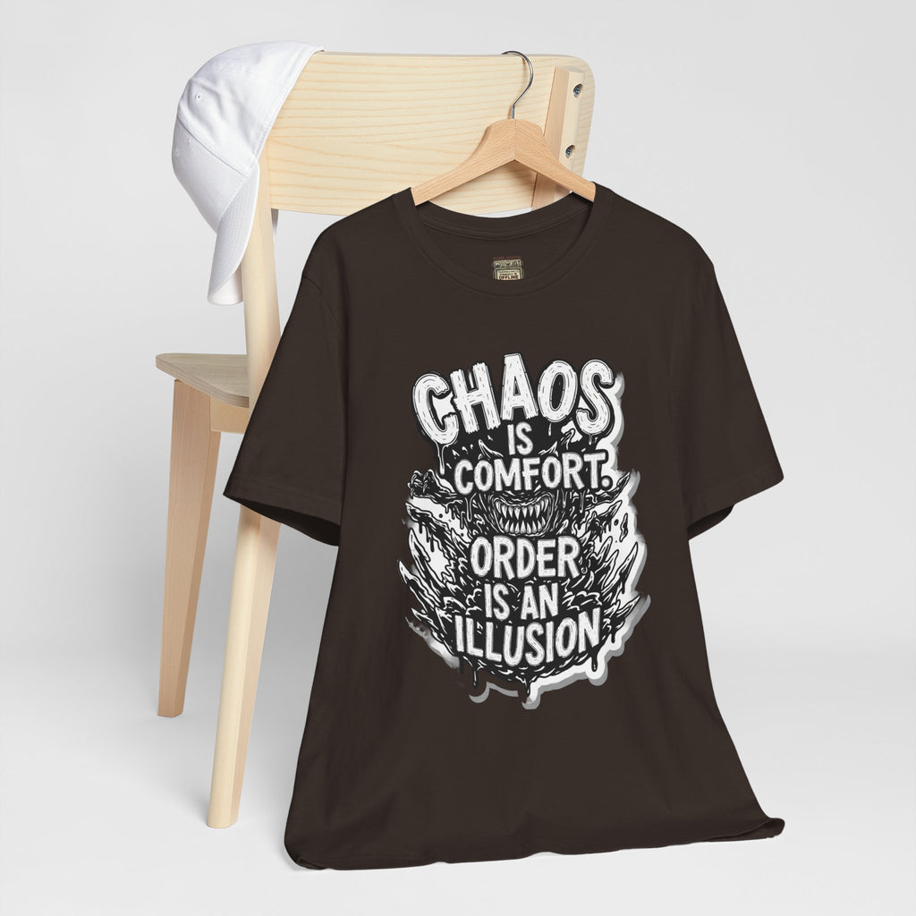 DIY apparel | Chaos Is Comfort Tee — Graphic Quote T-Shirt
