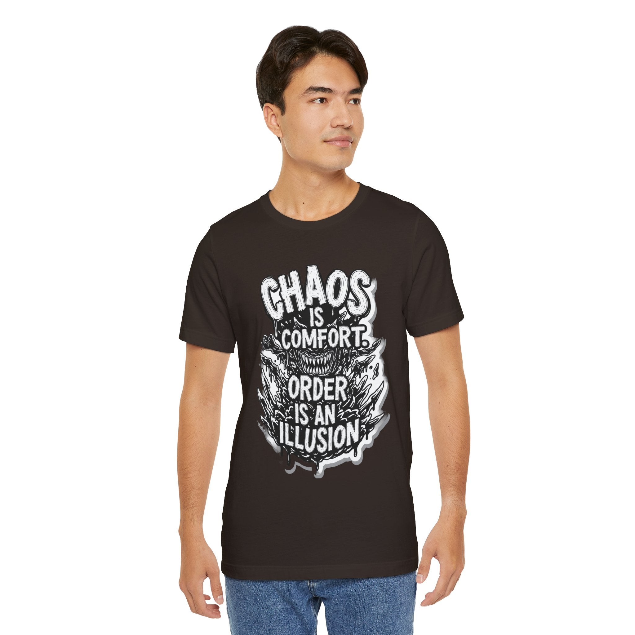 DIY apparel | Chaos Is Comfort Tee — Graphic Quote T-Shirt