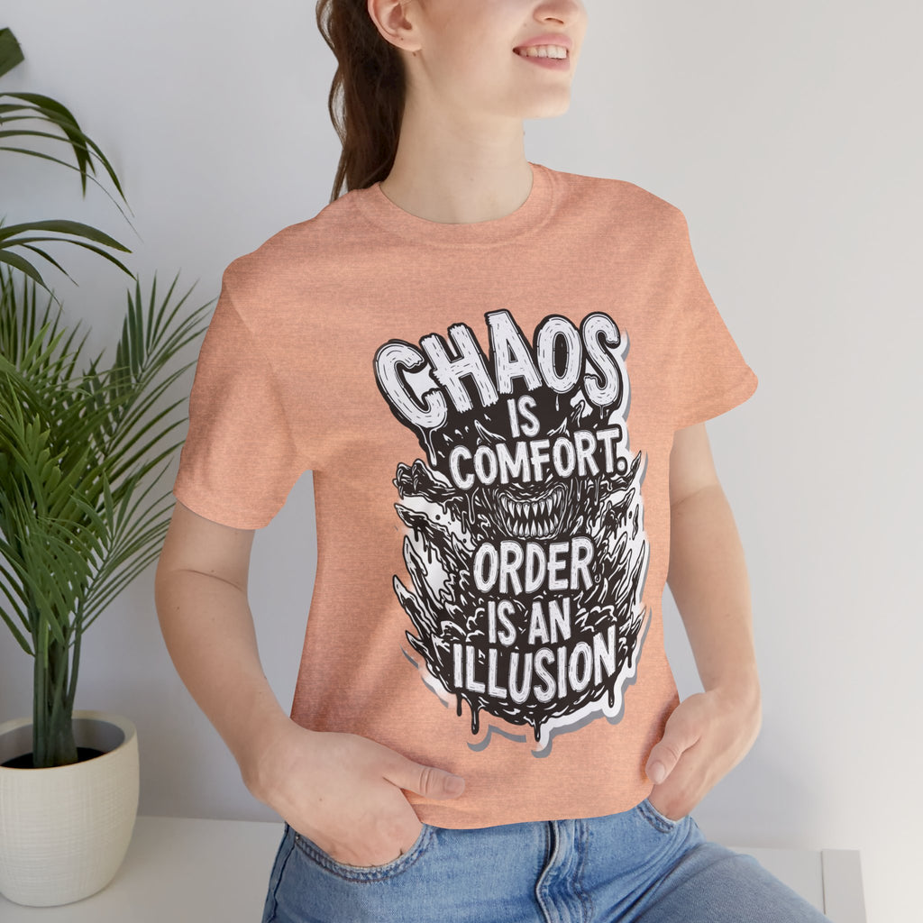 DIY apparel | Chaos Is Comfort Tee — Graphic Quote T-Shirt