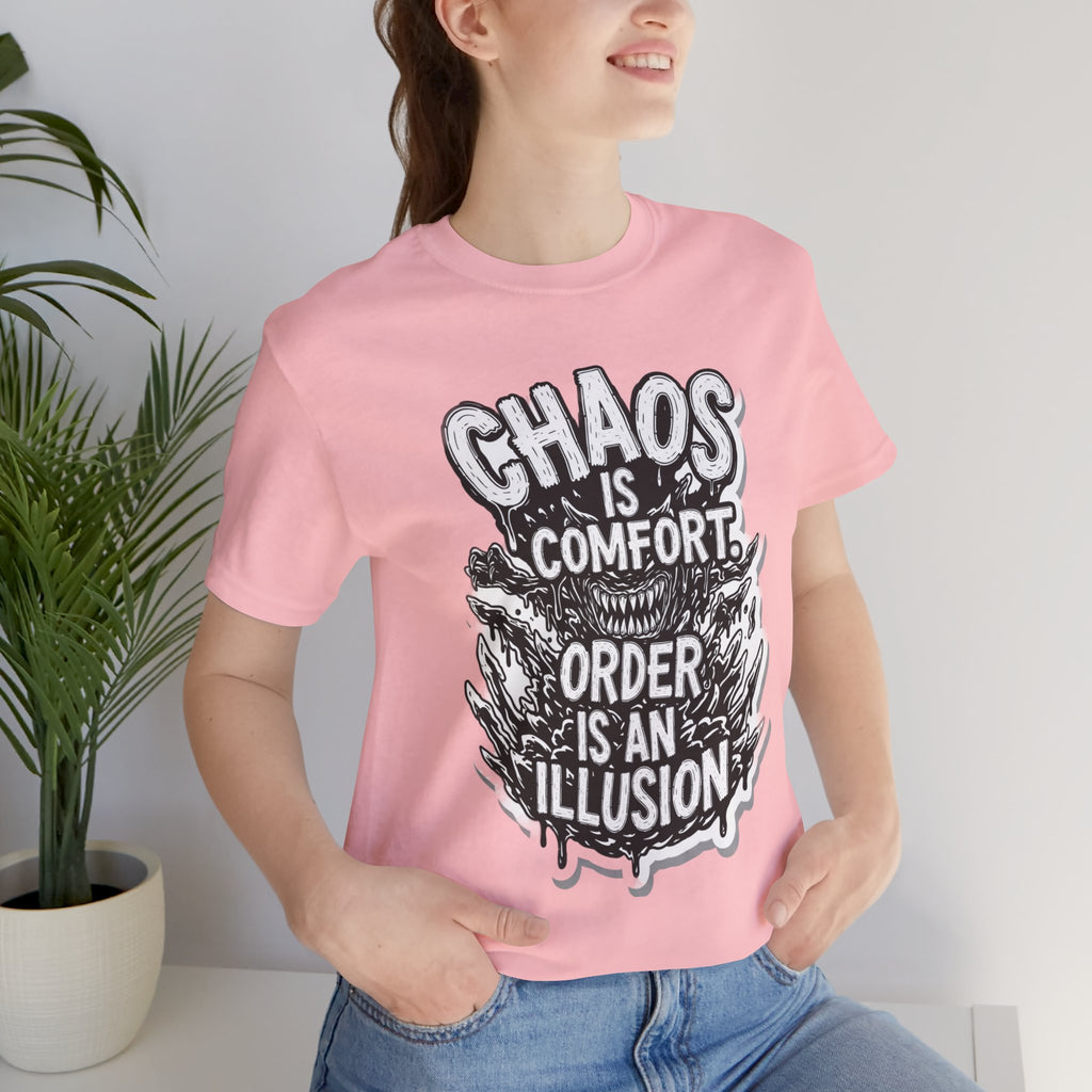 DIY apparel | Chaos Is Comfort Tee — Graphic Quote T-Shirt