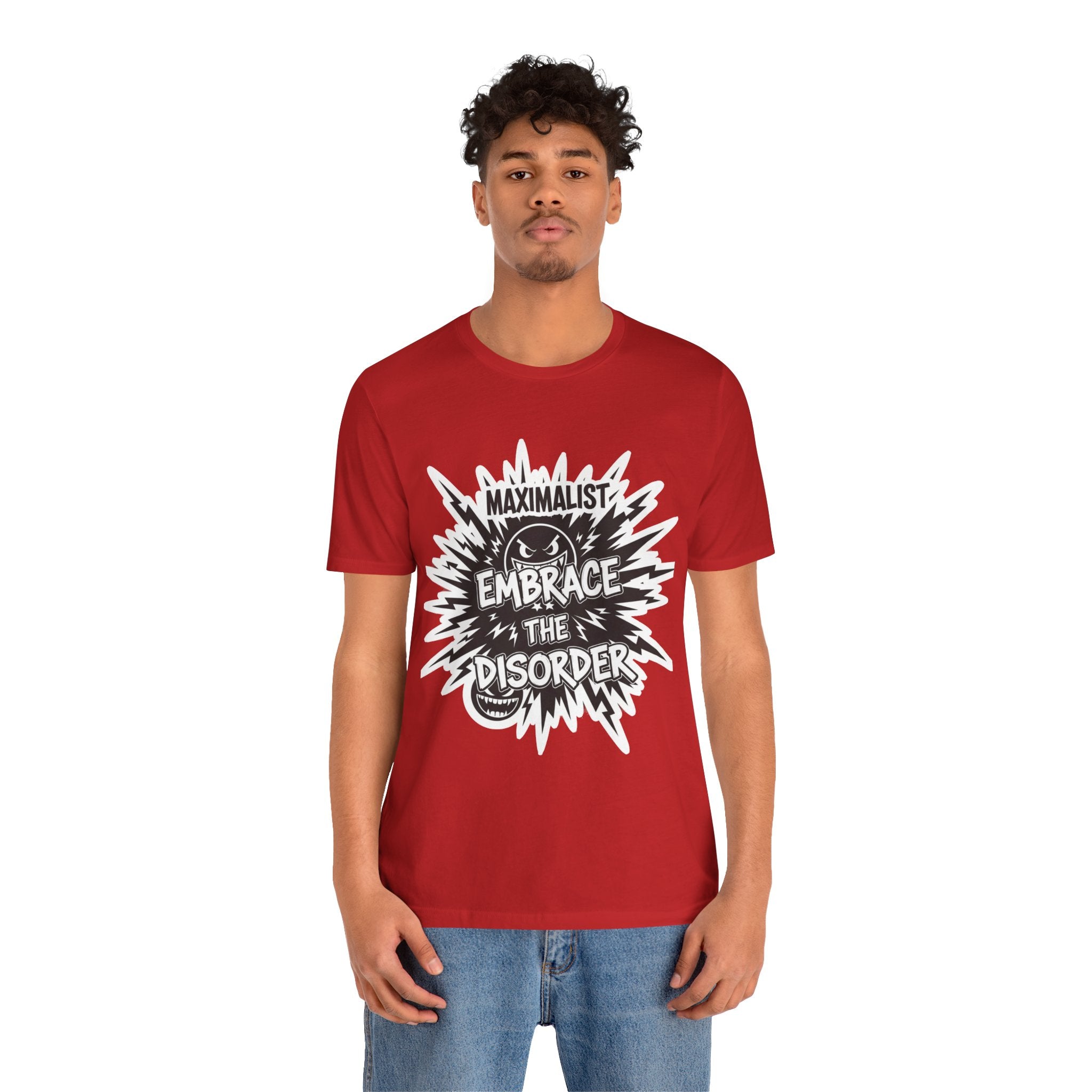 DIY Apparel | Embrace the Disorder T‑Shirt — Bold Maximalist Graphic Tee