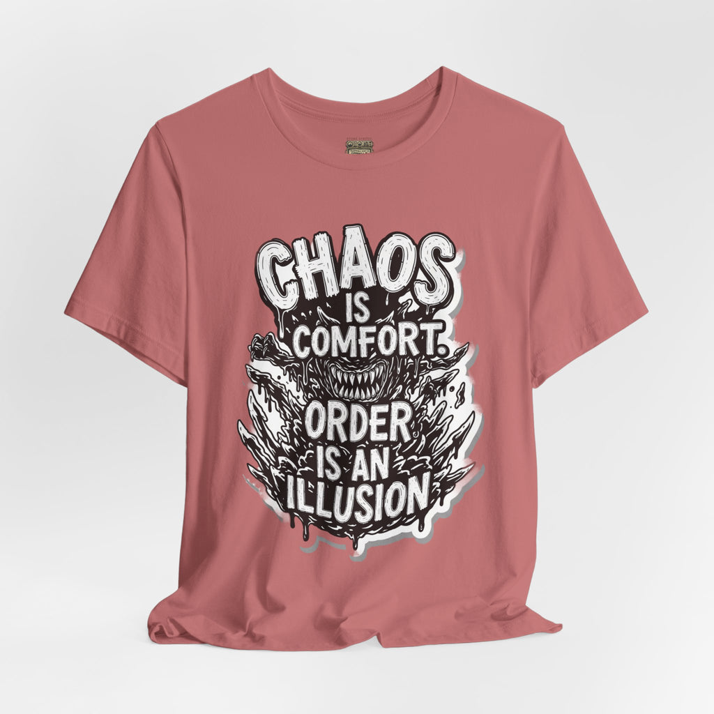 DIY apparel | Chaos Is Comfort Tee — Graphic Quote T-Shirt