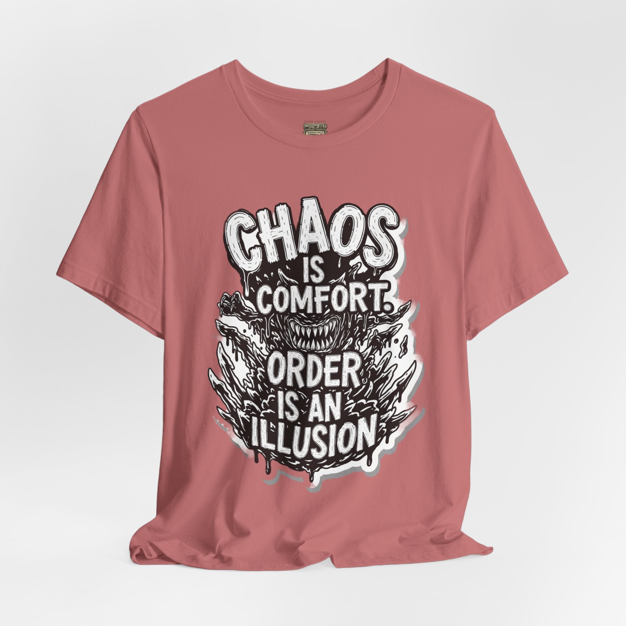 DIY apparel | Chaos Is Comfort Tee — Graphic Quote T-Shirt
