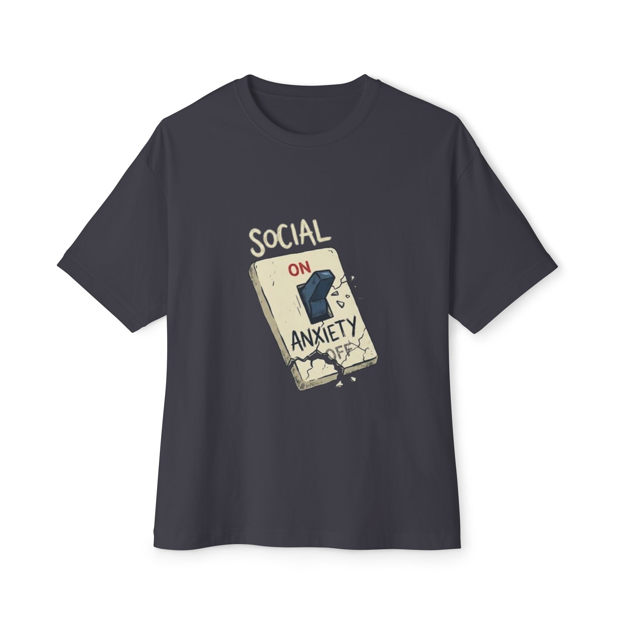 Anxiety Off Switch T-Shirt | Mental Health Tee