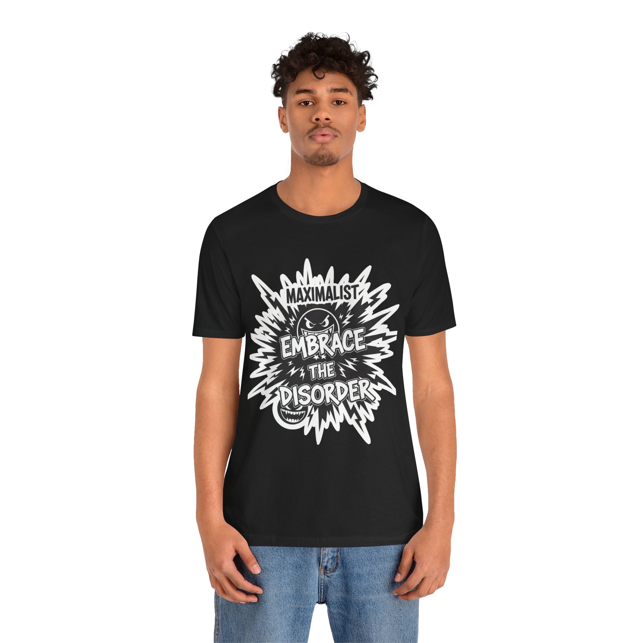 DIY Apparel | Embrace the Disorder T‑Shirt — Bold Maximalist Graphic Tee