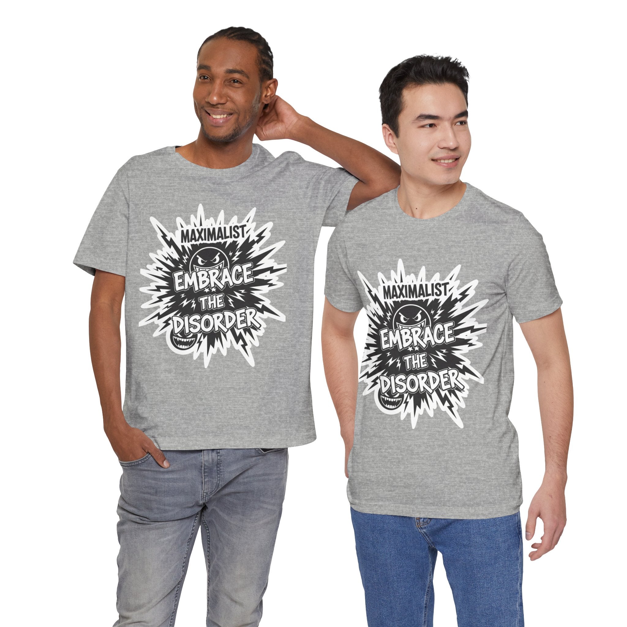 DIY Apparel | Embrace the Disorder T‑Shirt — Bold Maximalist Graphic Tee