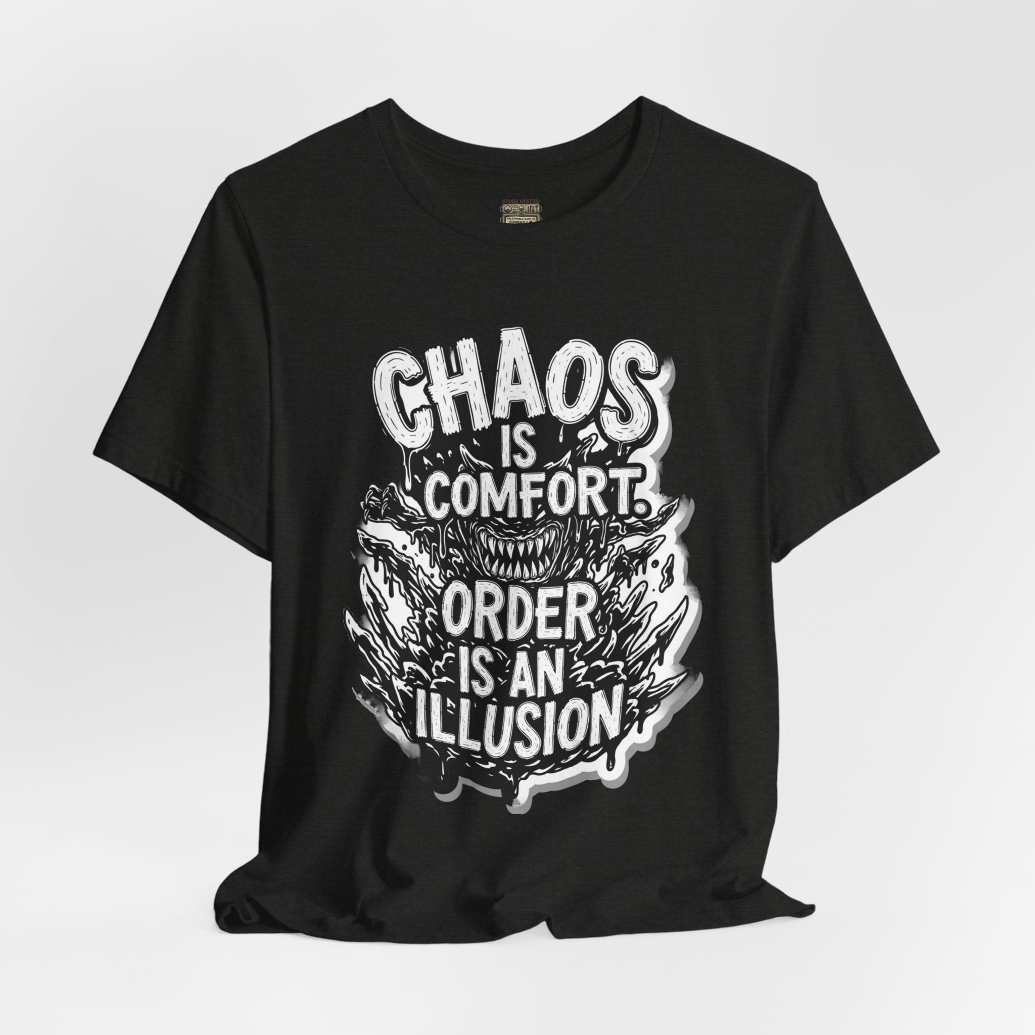 DIY apparel | Chaos Is Comfort Tee — Graphic Quote T-Shirt