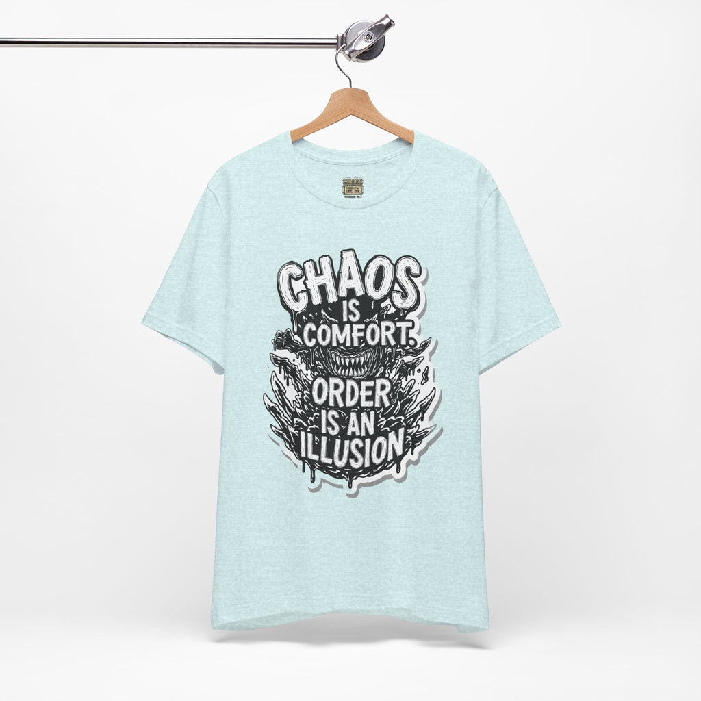 DIY apparel | Chaos Is Comfort Tee — Graphic Quote T-Shirt