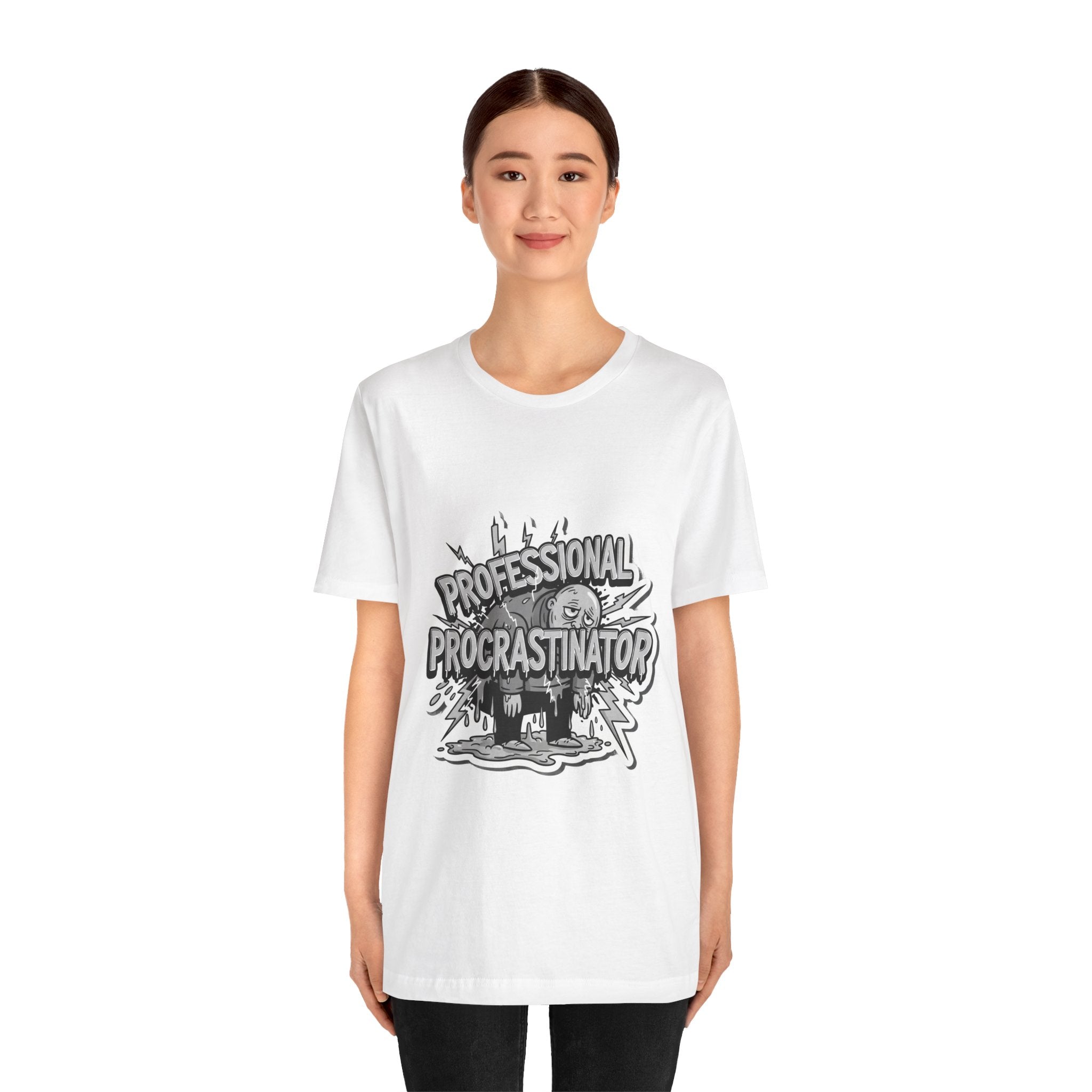 DIY Apparel | Professional Procrastinator T-Shirt — Funny Graphic Tee for Students & Office Workers