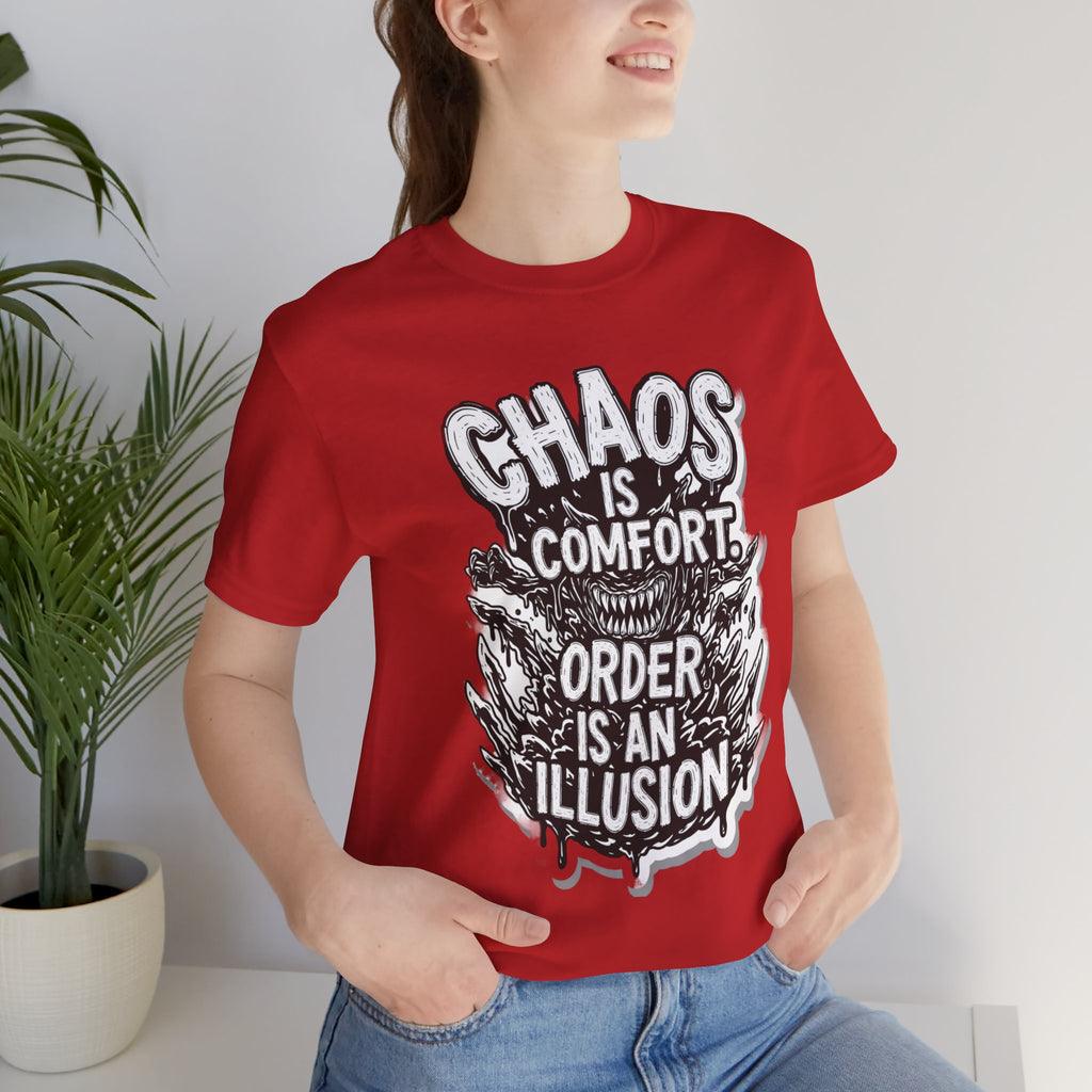 DIY apparel | Chaos Is Comfort Tee — Graphic Quote T-Shirt