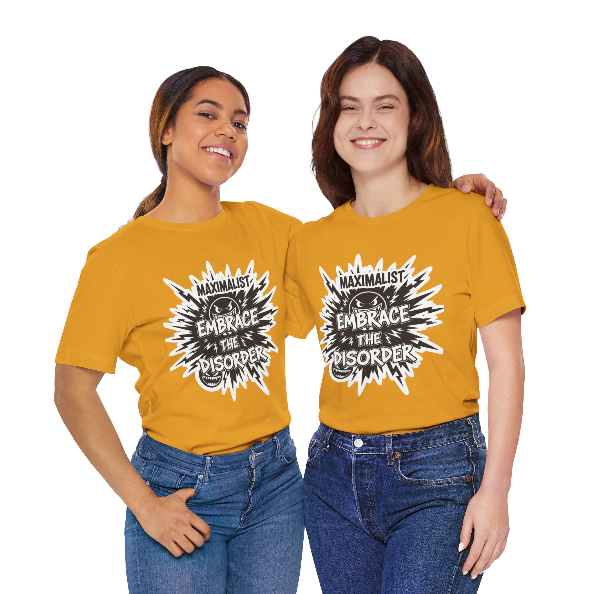 DIY Apparel | Embrace the Disorder T‑Shirt — Bold Maximalist Graphic Tee