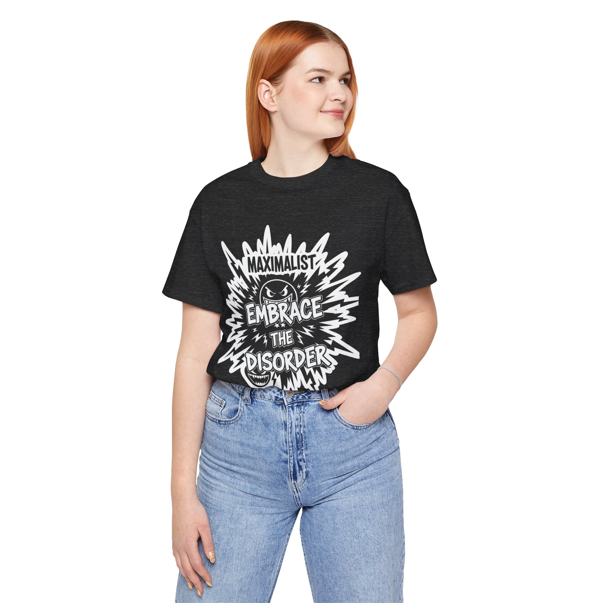 DIY Apparel | Embrace the Disorder T‑Shirt — Bold Maximalist Graphic Tee