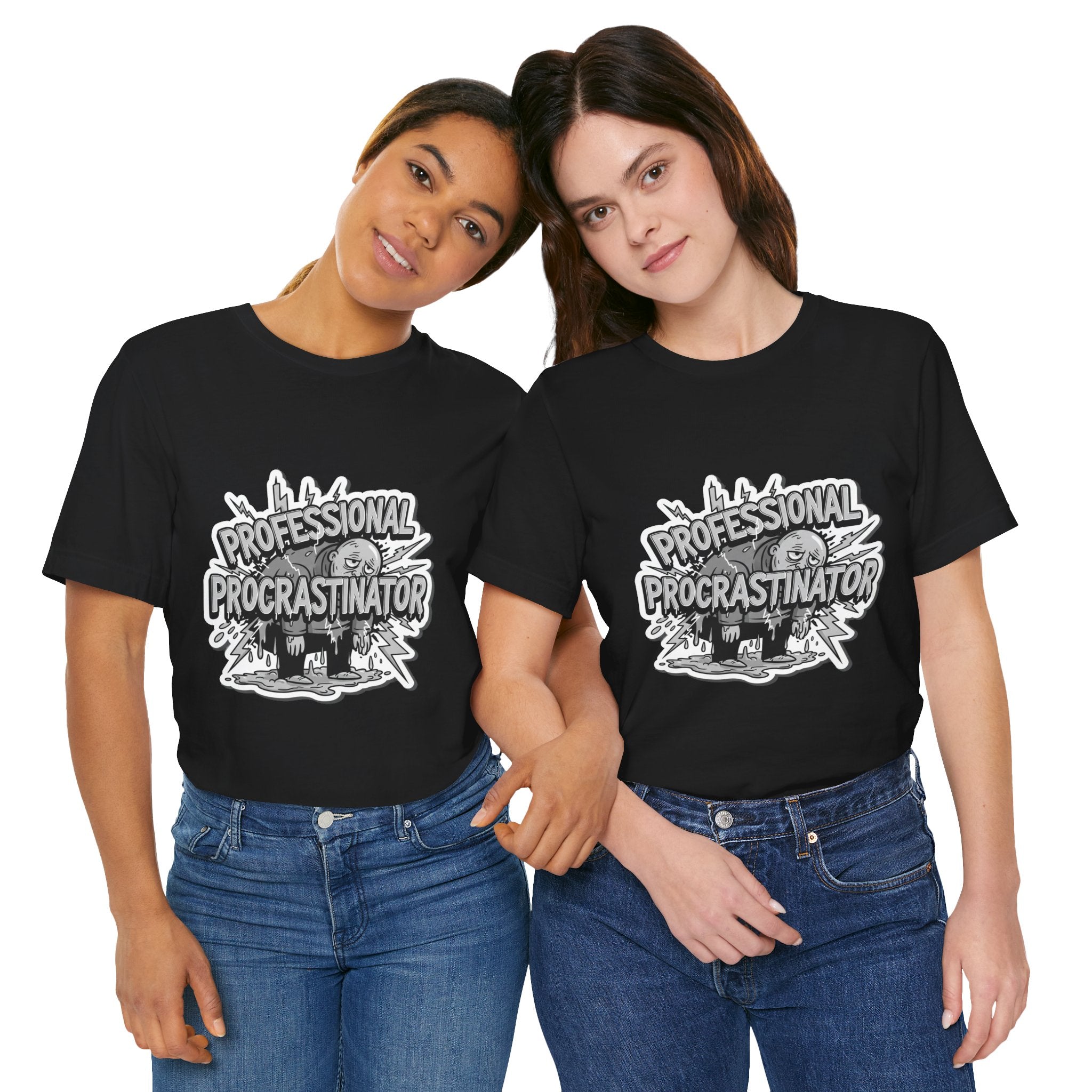 DIY Apparel | Professional Procrastinator T-Shirt — Funny Graphic Tee for Students & Office Workers