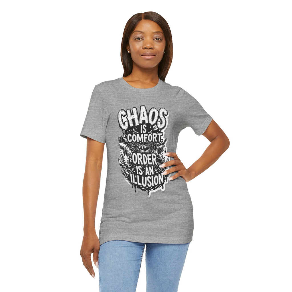 DIY apparel | Chaos Is Comfort Tee — Graphic Quote T-Shirt