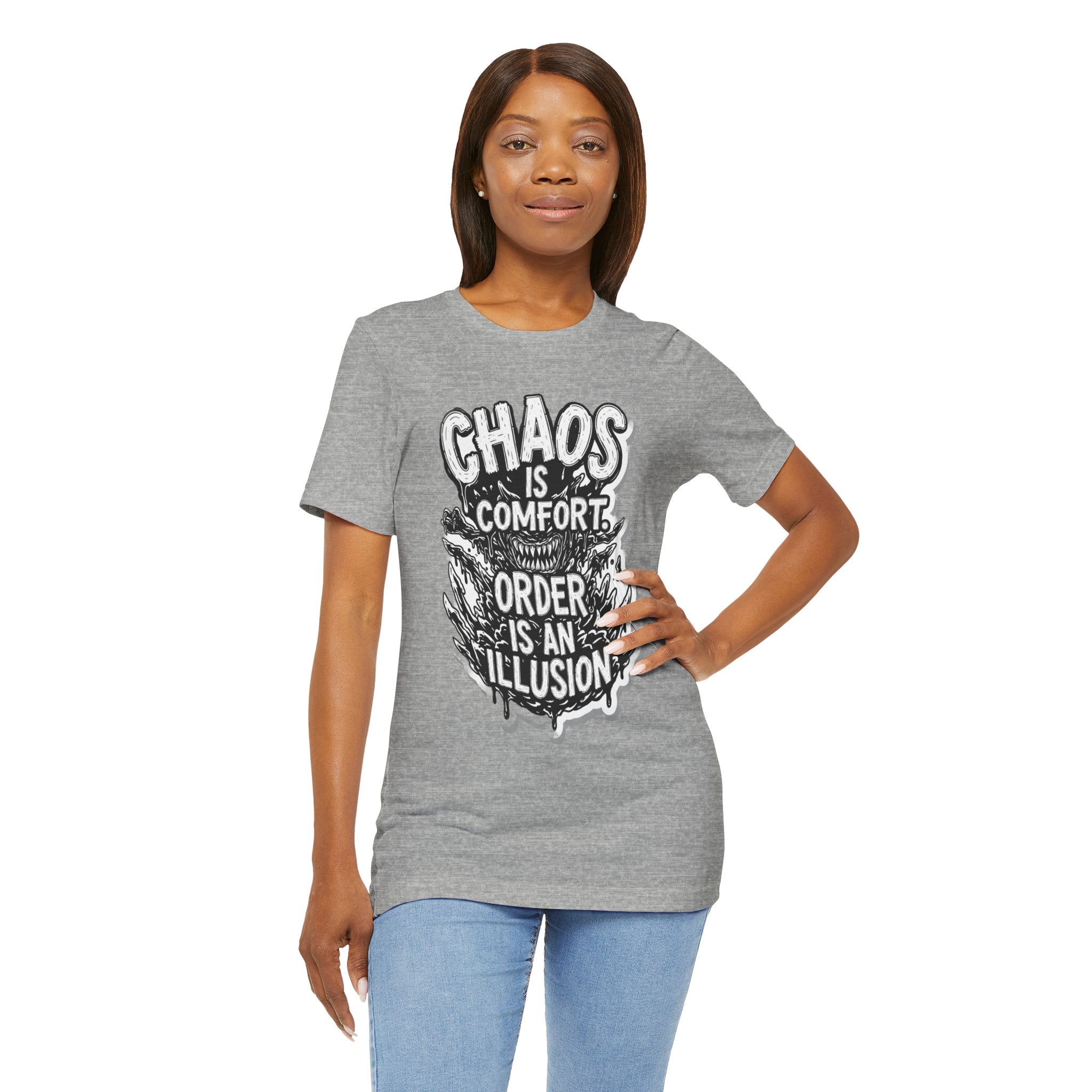 DIY apparel | Chaos Is Comfort Tee — Graphic Quote T-Shirt