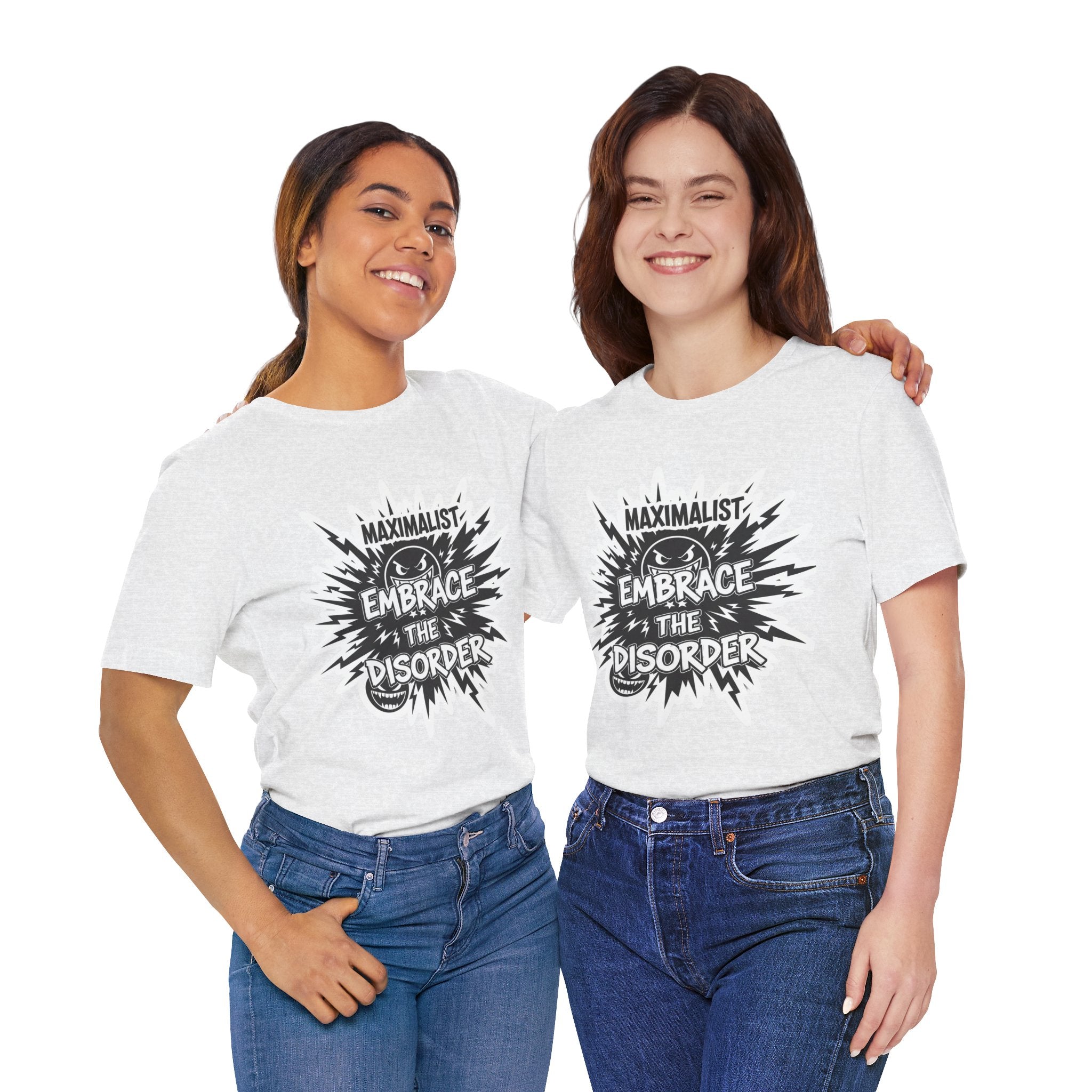 DIY Apparel | Embrace the Disorder T‑Shirt — Bold Maximalist Graphic Tee