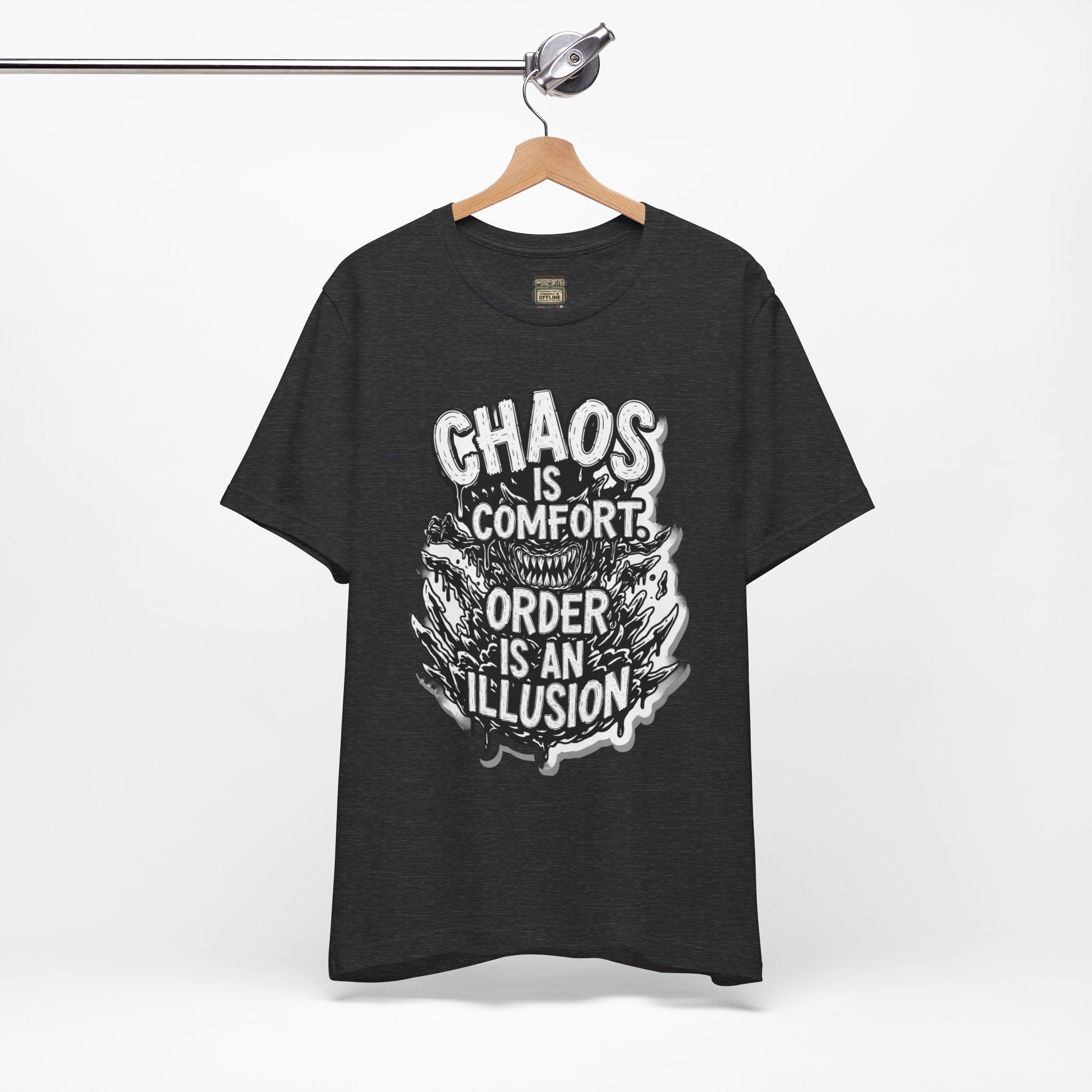 DIY apparel | Chaos Is Comfort Tee — Graphic Quote T-Shirt