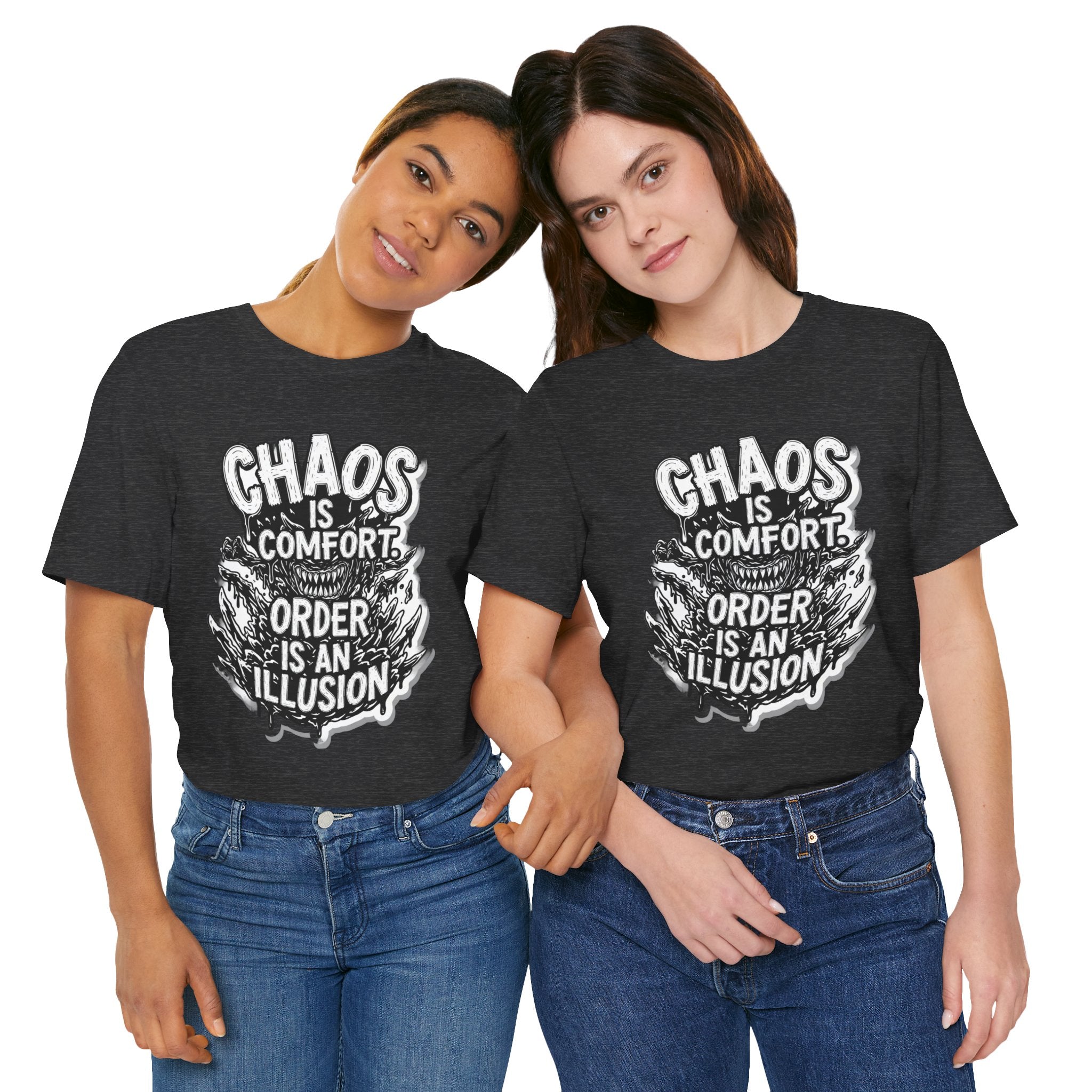 DIY apparel | Chaos Is Comfort Tee — Graphic Quote T-Shirt
