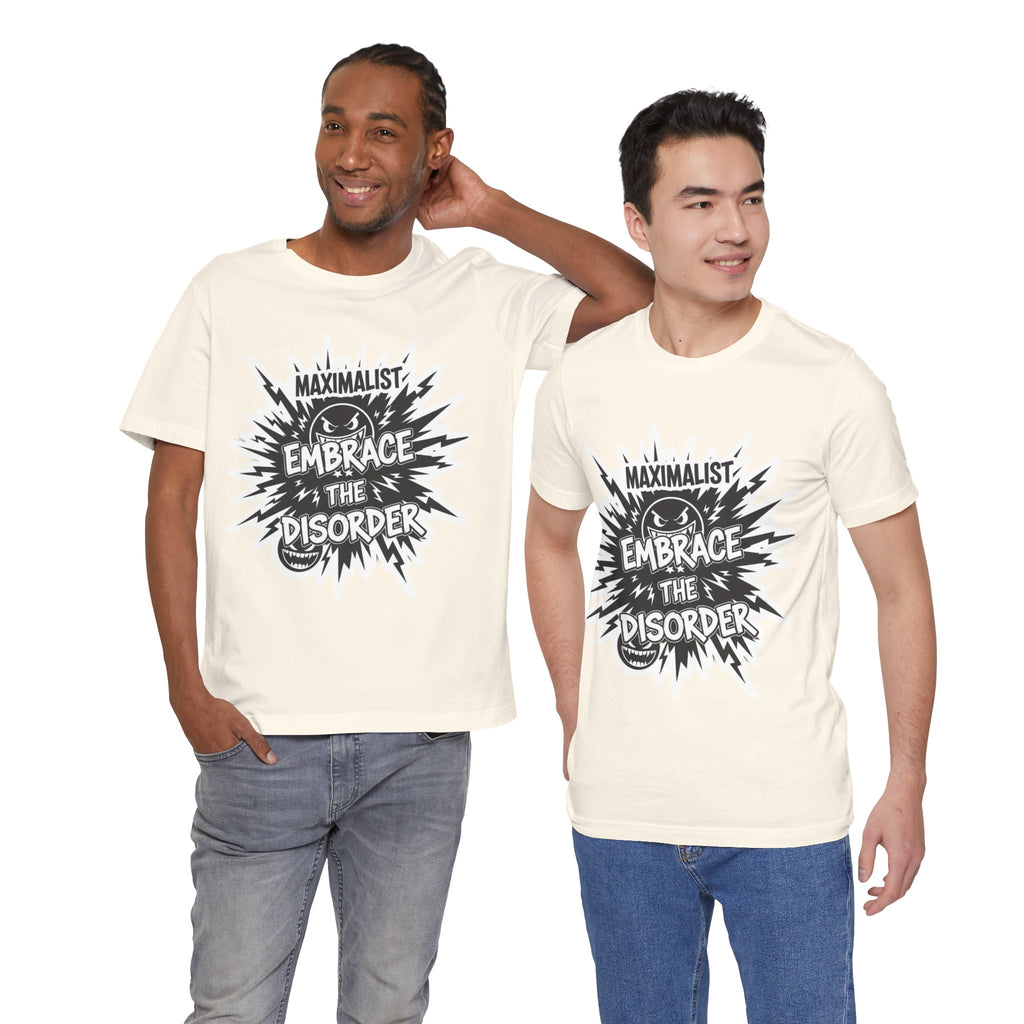 DIY Apparel | Embrace the Disorder T‑Shirt — Bold Maximalist Graphic Tee