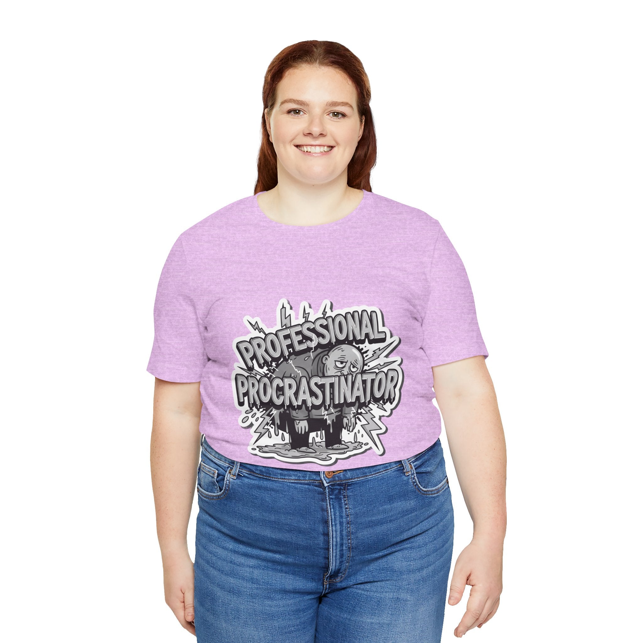 DIY Apparel | Professional Procrastinator T-Shirt — Funny Graphic Tee for Students & Office Workers