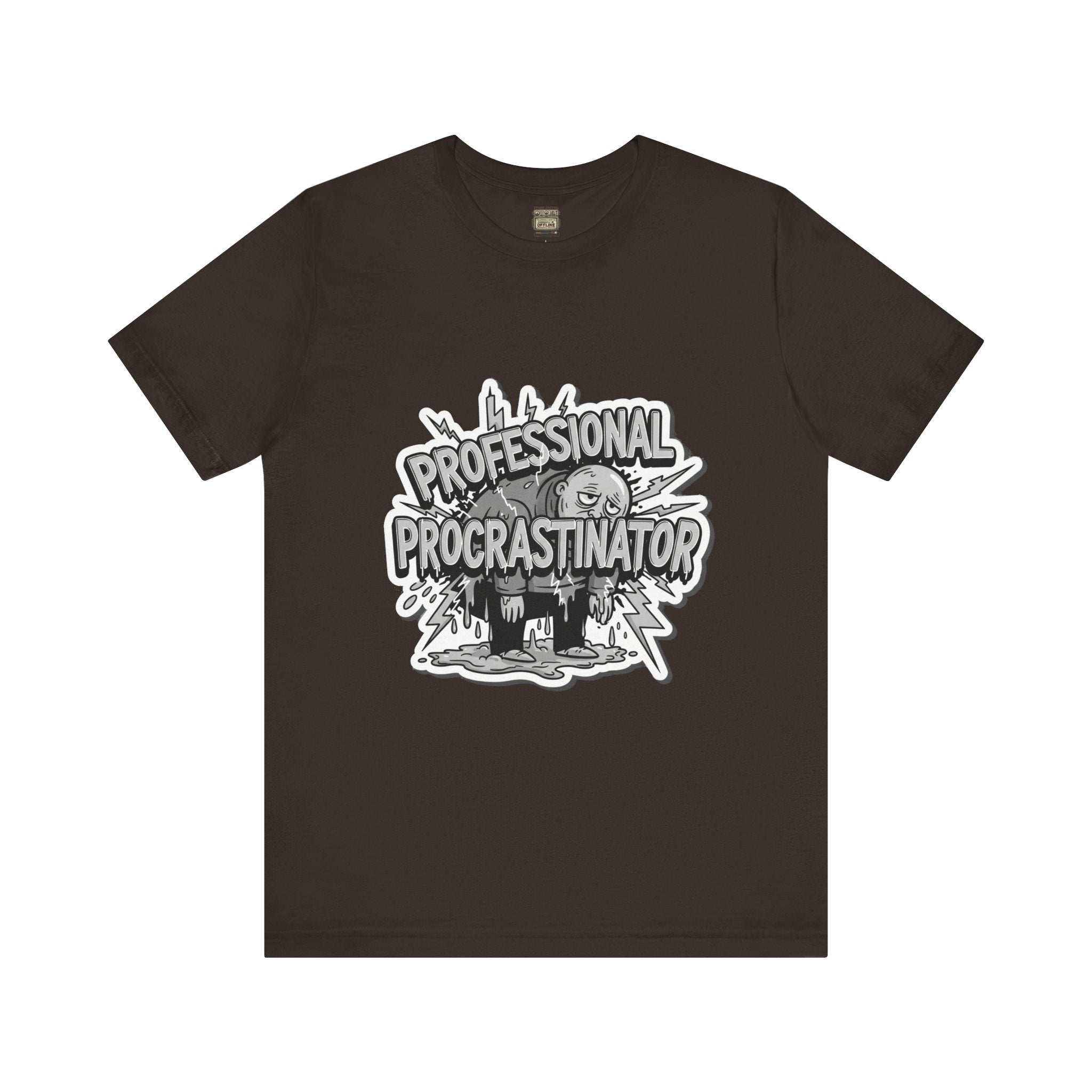DIY Apparel | Professional Procrastinator T-Shirt — Funny Graphic Tee for Students & Office Workers