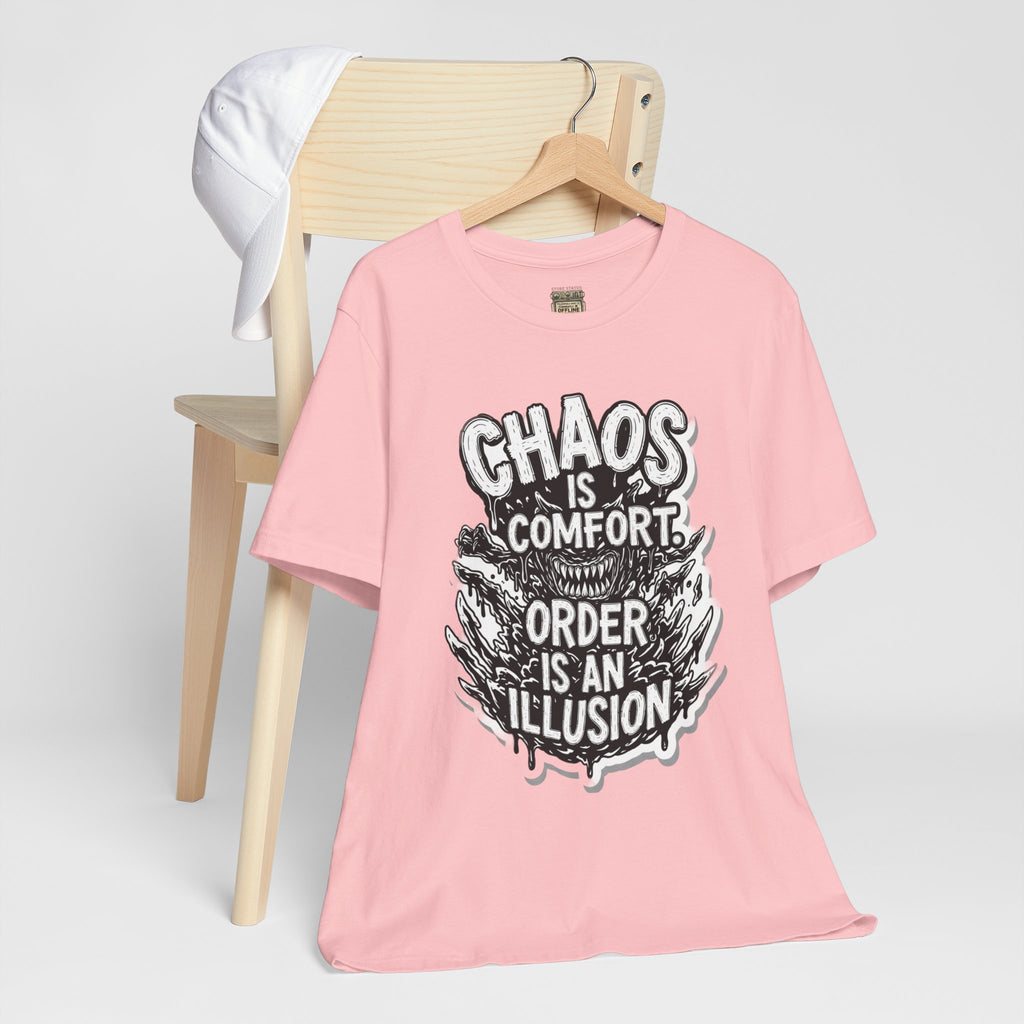 DIY apparel | Chaos Is Comfort Tee — Graphic Quote T-Shirt