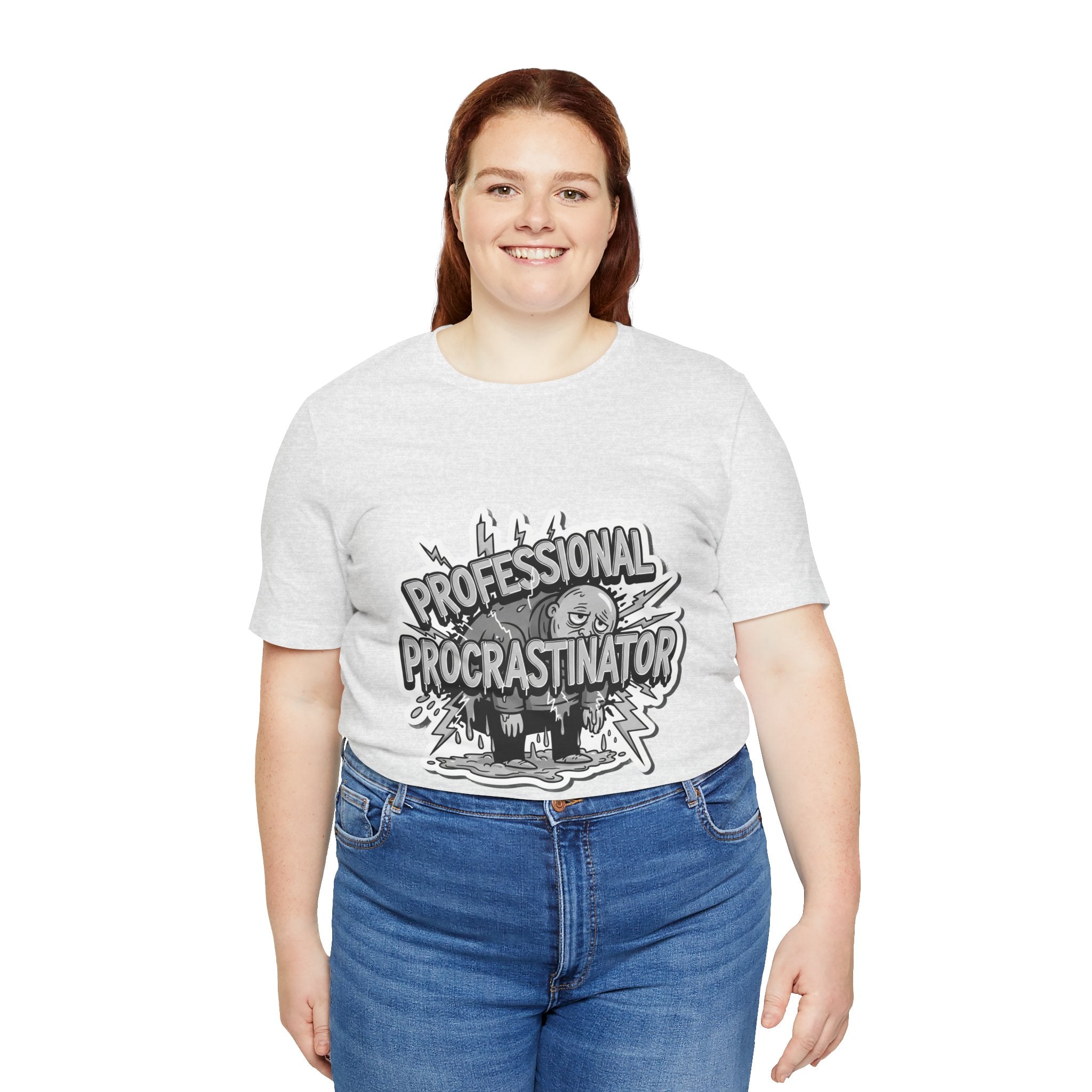 DIY Apparel | Professional Procrastinator T-Shirt — Funny Graphic Tee for Students & Office Workers