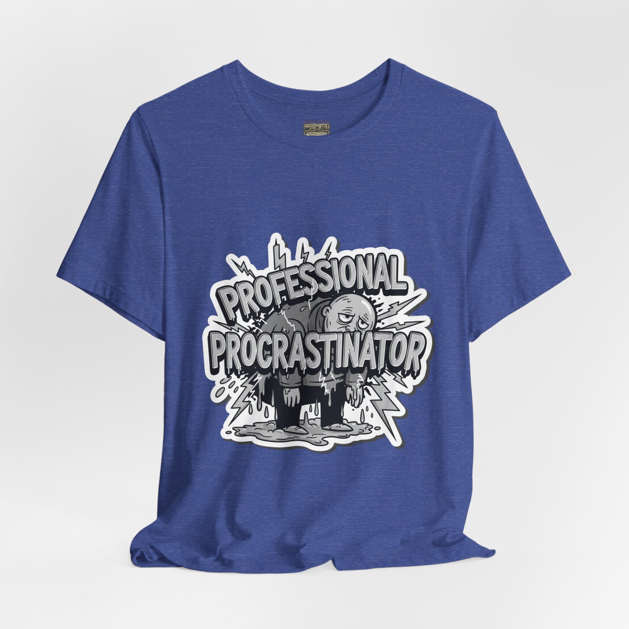 DIY Apparel | Professional Procrastinator T-Shirt — Funny Graphic Tee for Students & Office Workers