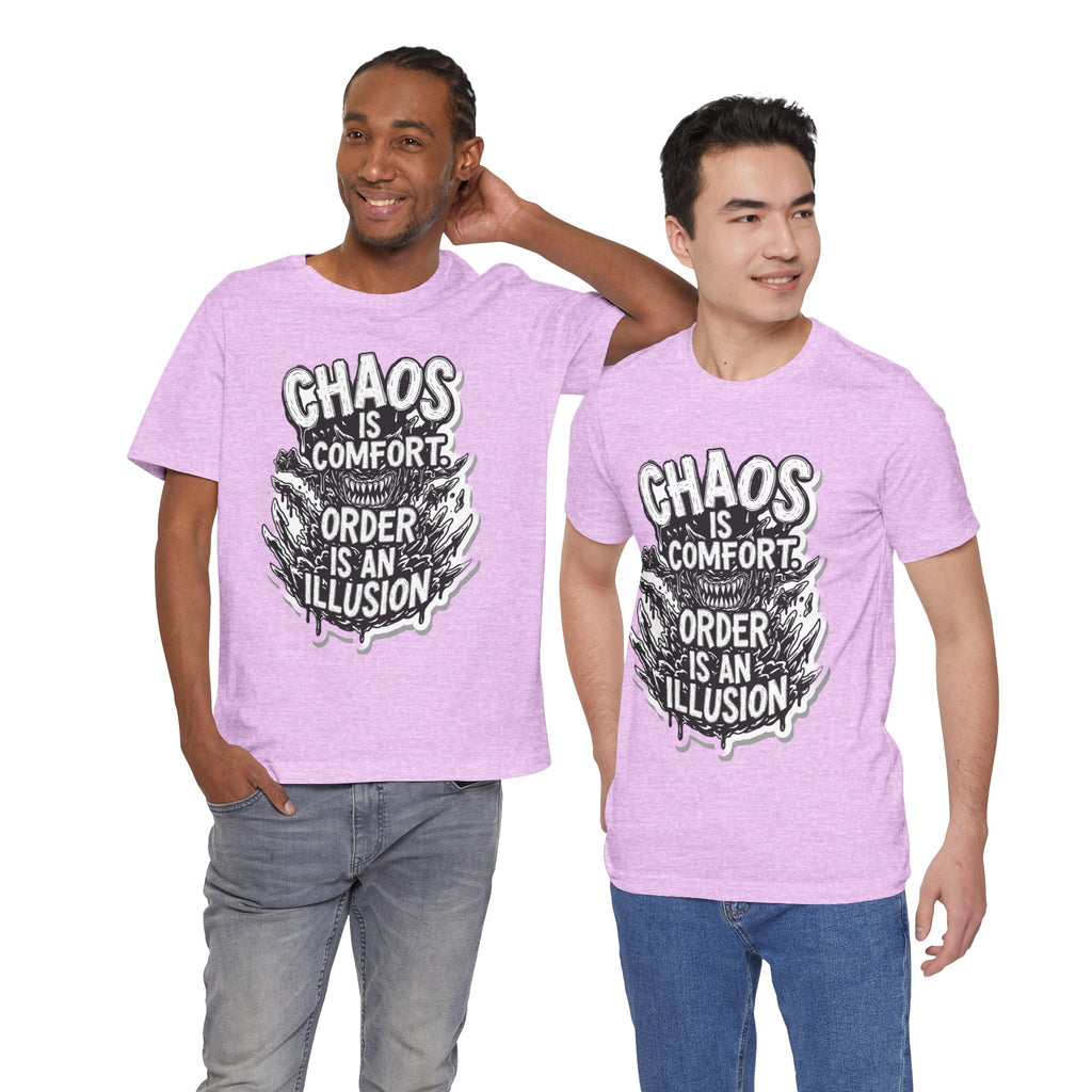 DIY apparel | Chaos Is Comfort Tee — Graphic Quote T-Shirt