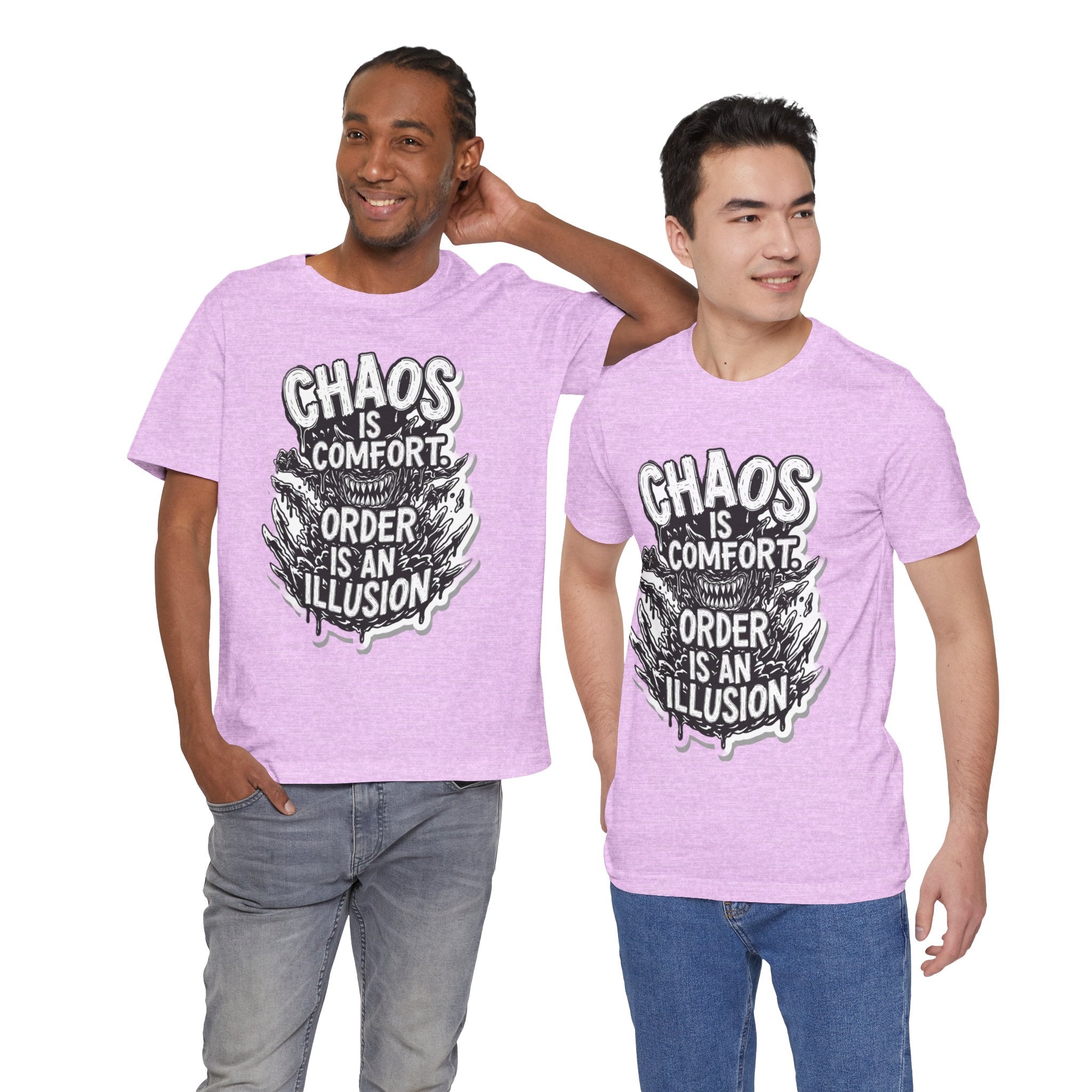 DIY apparel | Chaos Is Comfort Tee — Graphic Quote T-Shirt