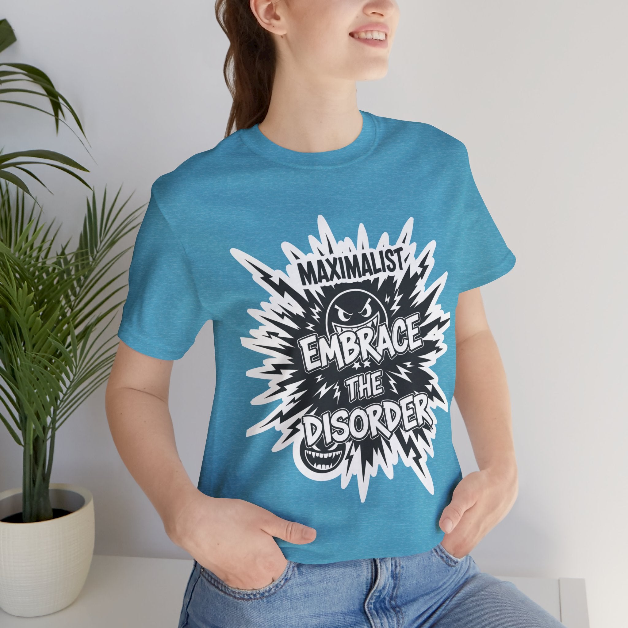 DIY Apparel | Embrace the Disorder T‑Shirt — Bold Maximalist Graphic Tee
