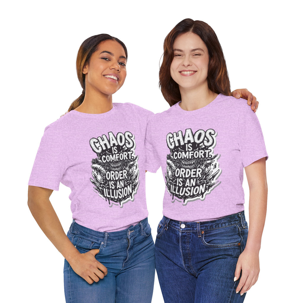DIY apparel | Chaos Is Comfort Tee — Graphic Quote T-Shirt