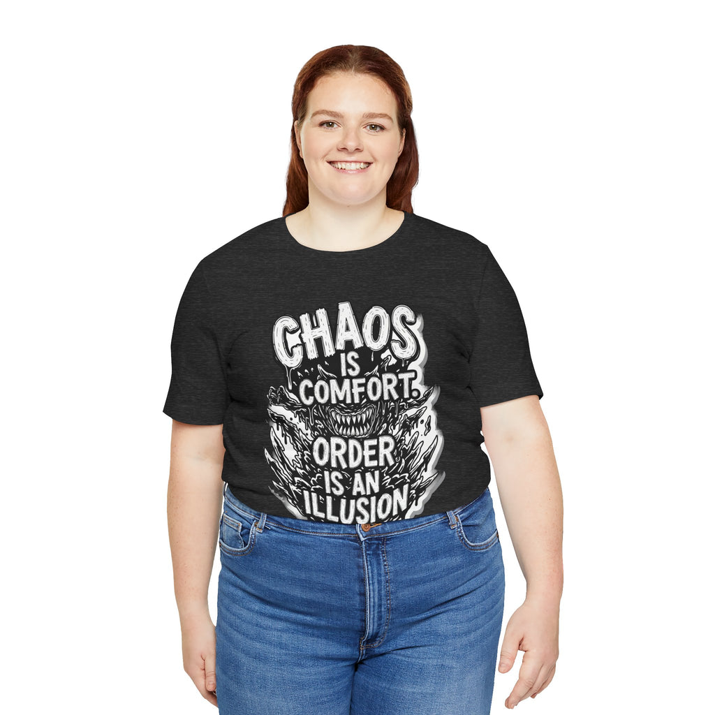 DIY apparel | Chaos Is Comfort Tee — Graphic Quote T-Shirt