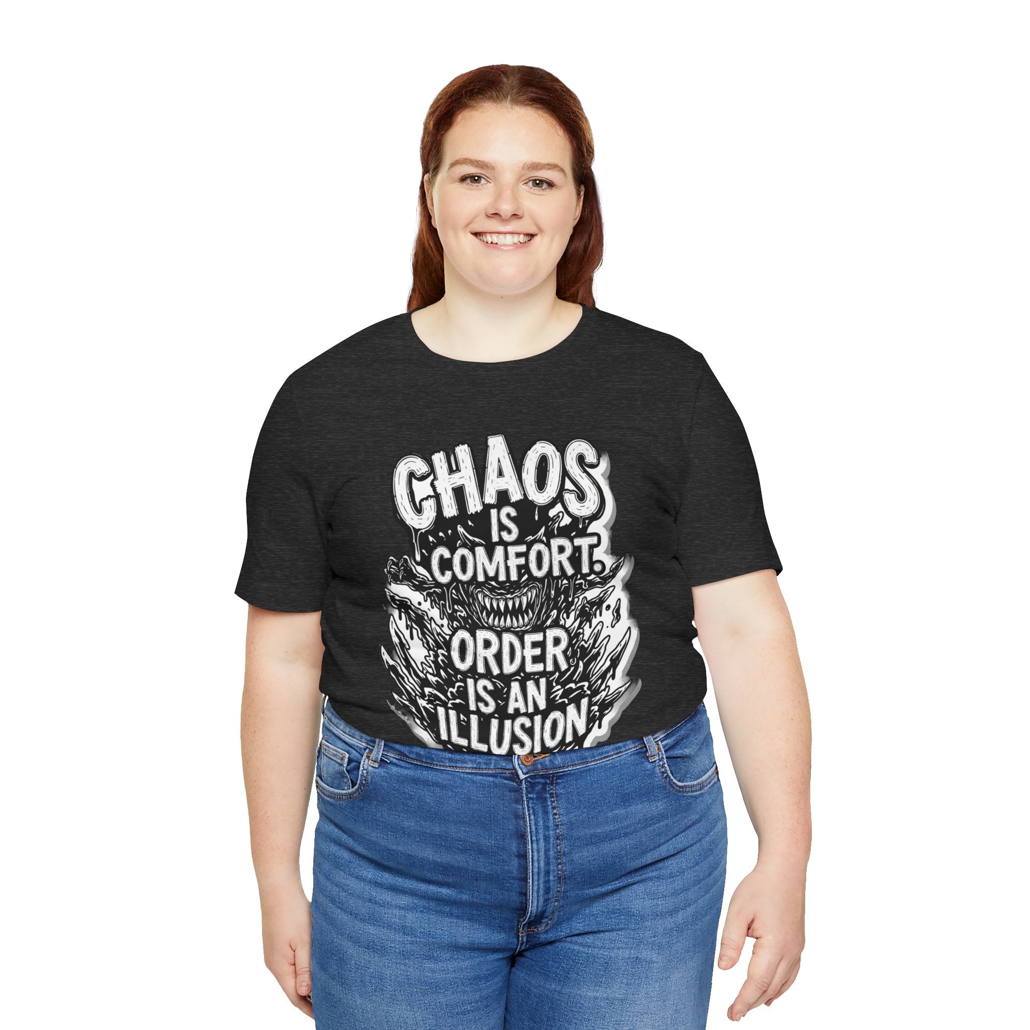 DIY apparel | Chaos Is Comfort Tee — Graphic Quote T-Shirt