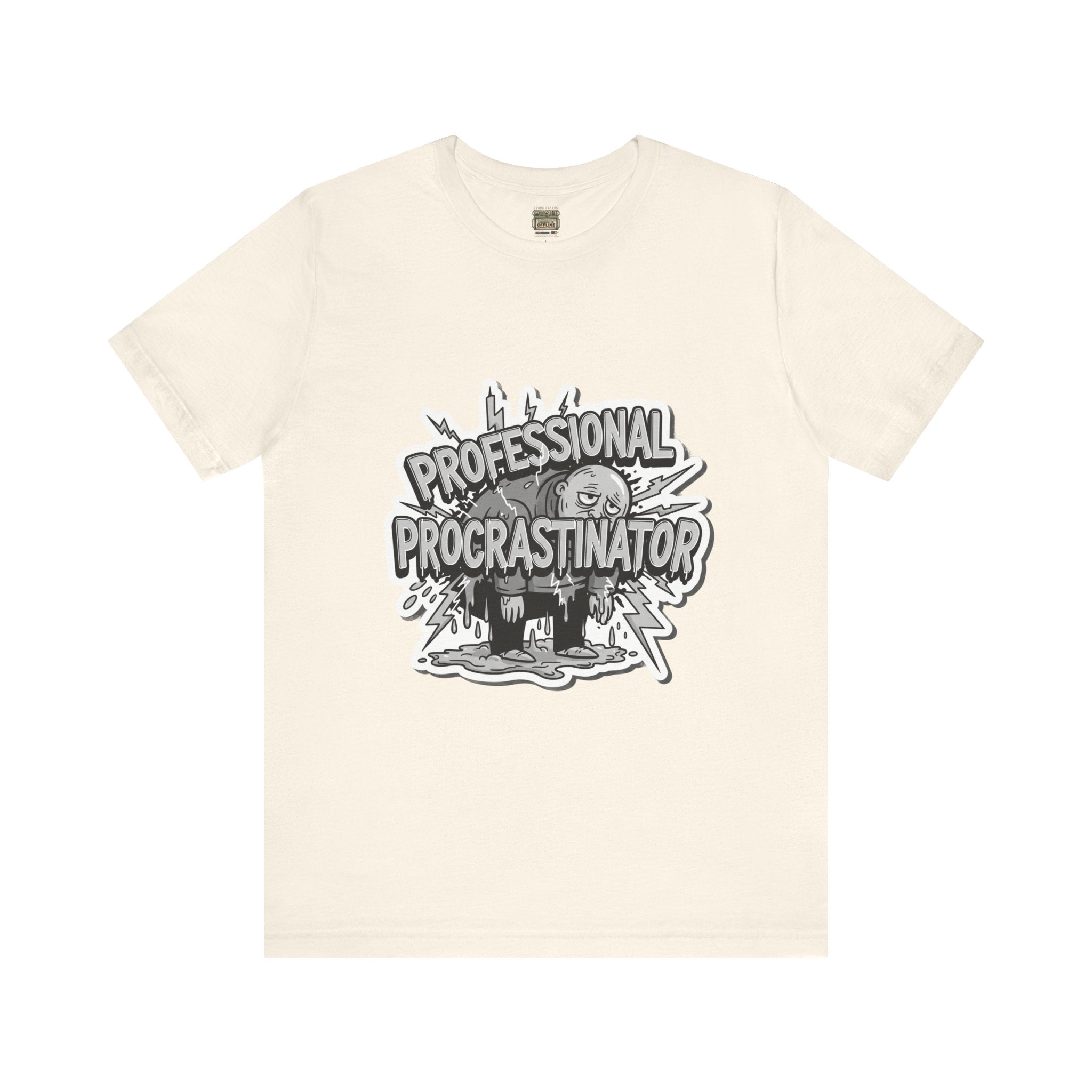 DIY Apparel | Professional Procrastinator T-Shirt — Funny Graphic Tee for Students & Office Workers