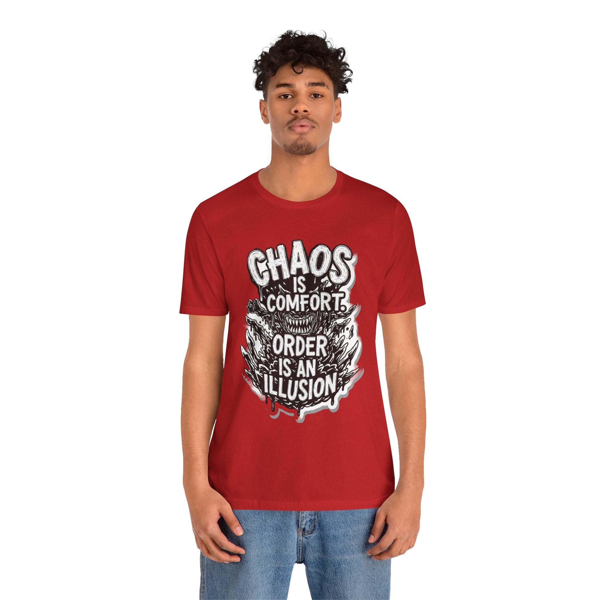 DIY apparel | Chaos Is Comfort Tee — Graphic Quote T-Shirt