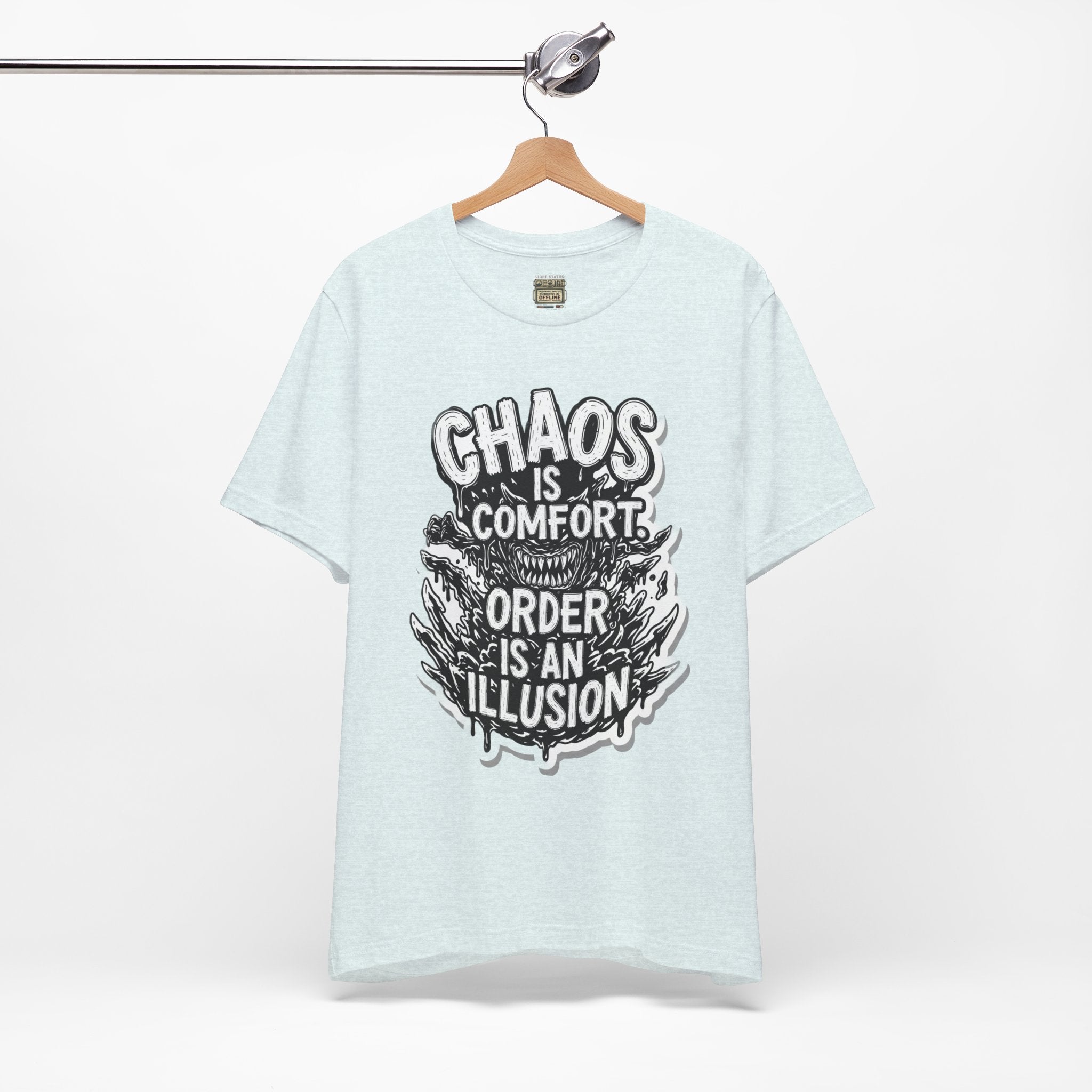 DIY apparel | Chaos Is Comfort Tee — Graphic Quote T-Shirt