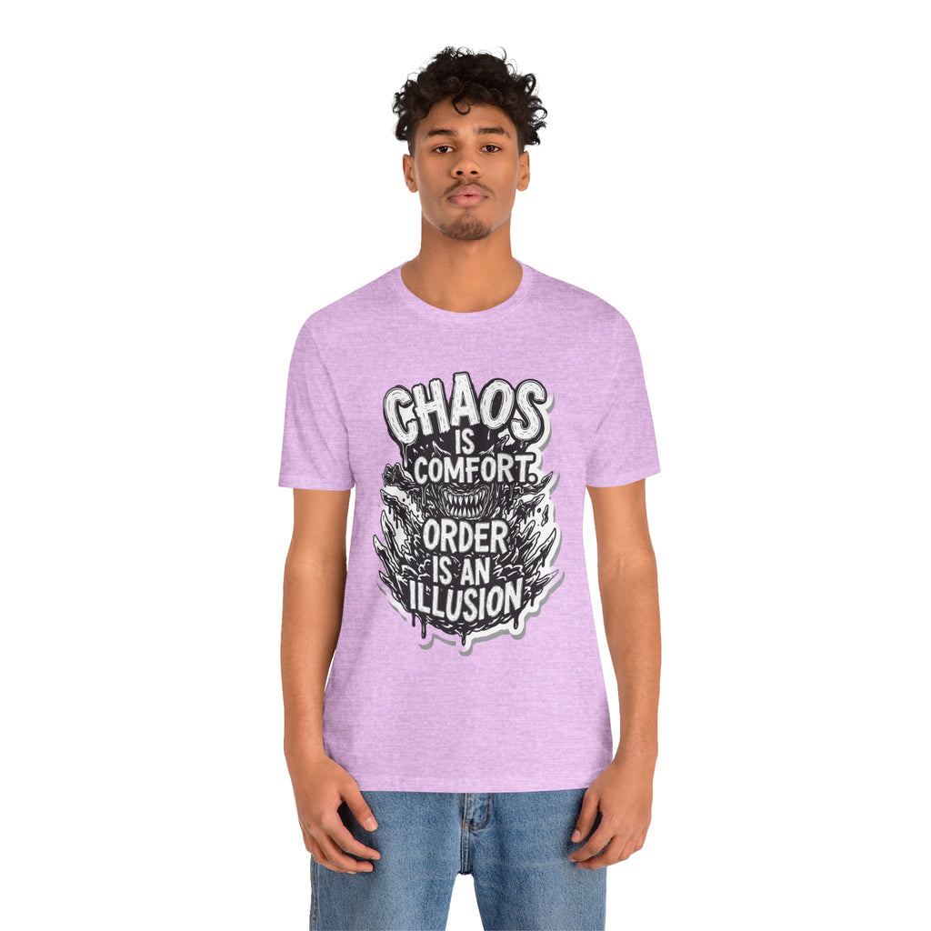 DIY apparel | Chaos Is Comfort Tee — Graphic Quote T-Shirt