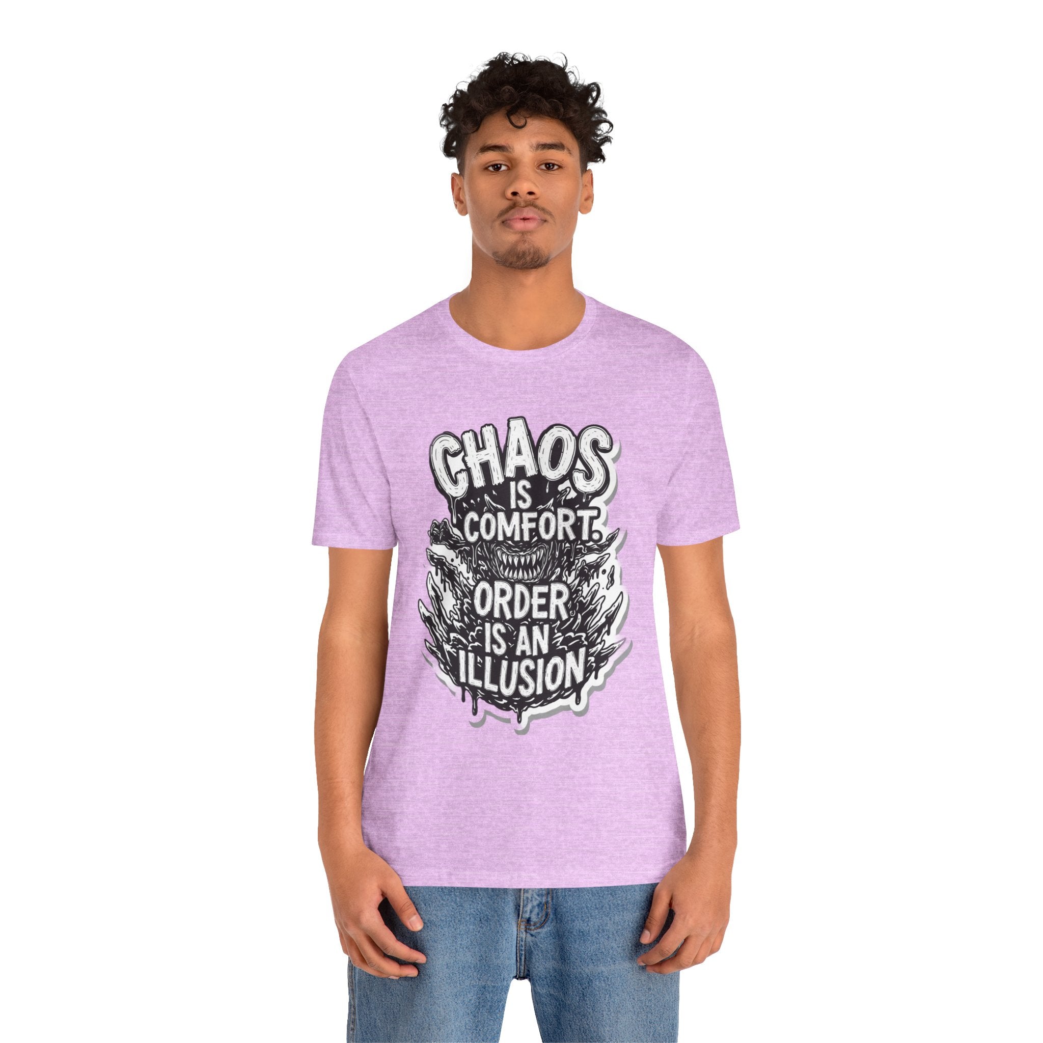DIY apparel | Chaos Is Comfort Tee — Graphic Quote T-Shirt