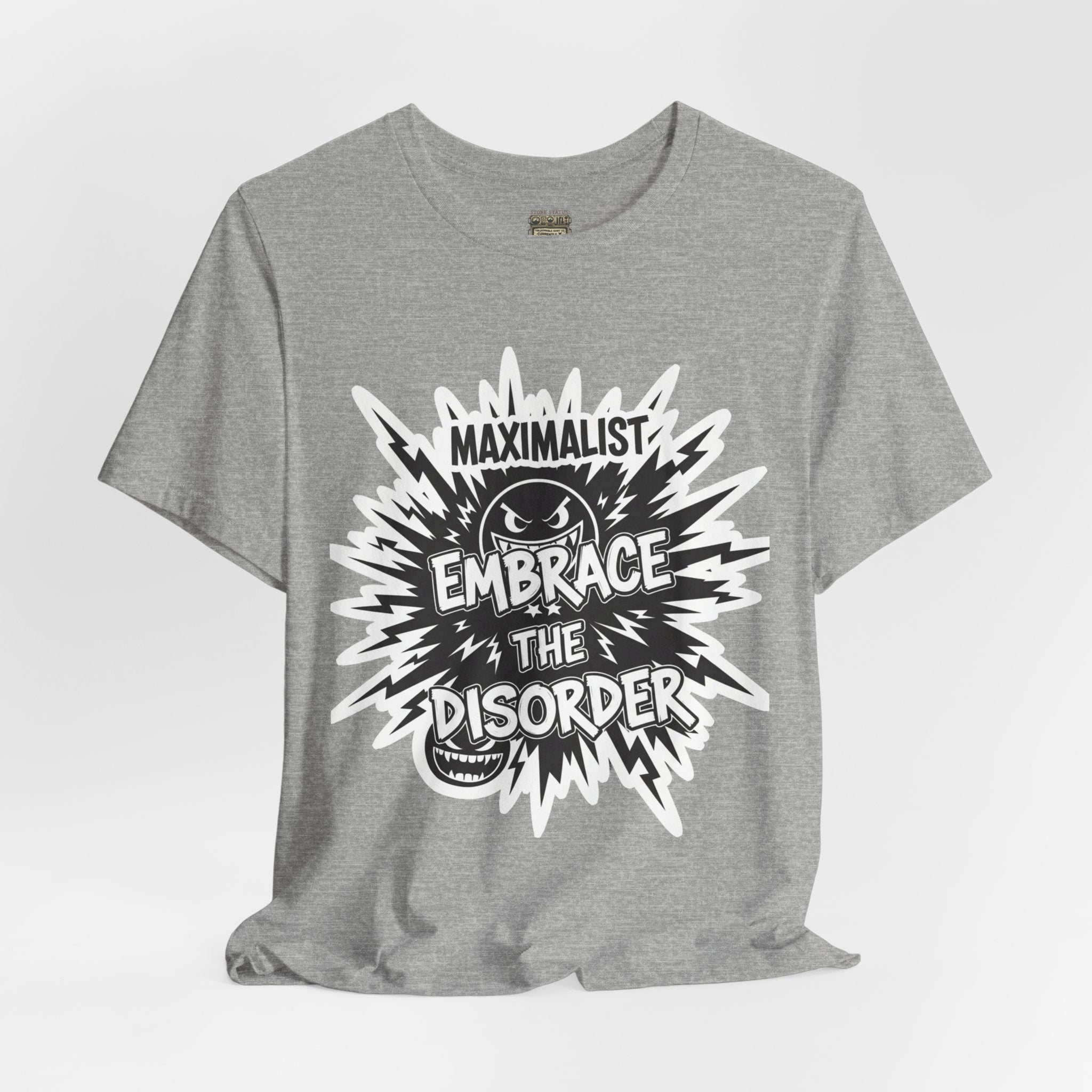 DIY Apparel | Embrace the Disorder T‑Shirt — Bold Maximalist Graphic Tee