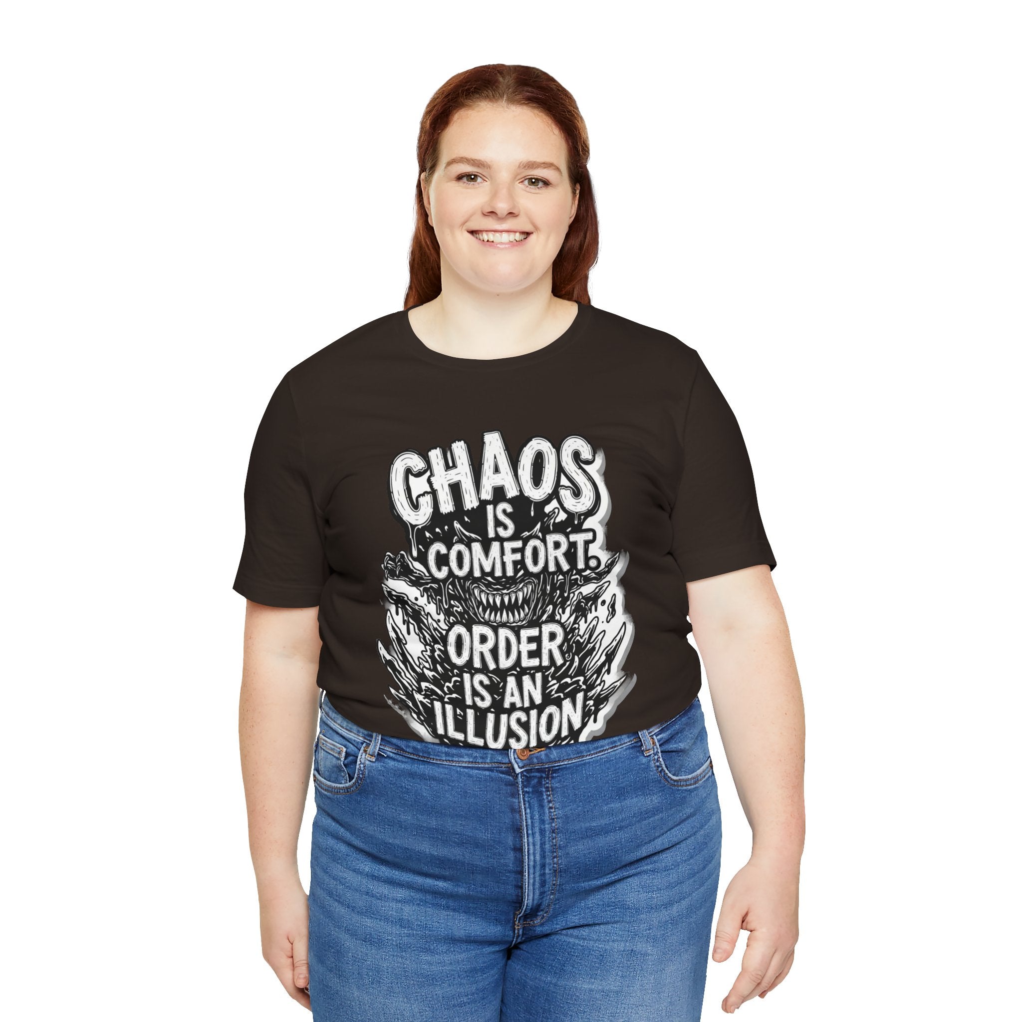 DIY apparel | Chaos Is Comfort Tee — Graphic Quote T-Shirt