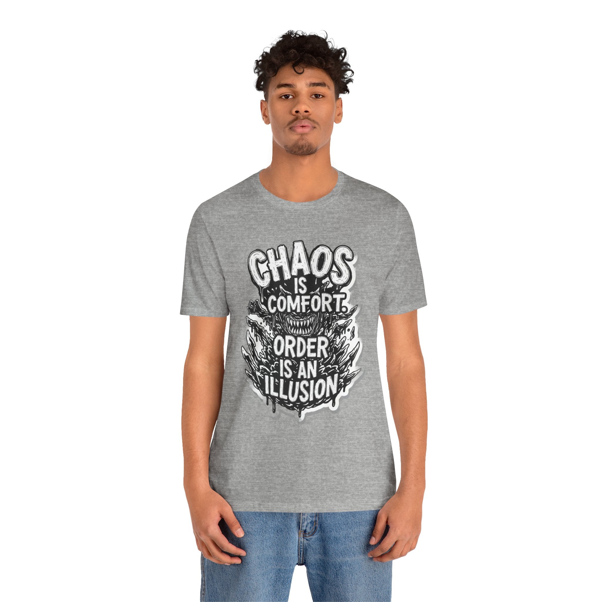 DIY apparel | Chaos Is Comfort Tee — Graphic Quote T-Shirt