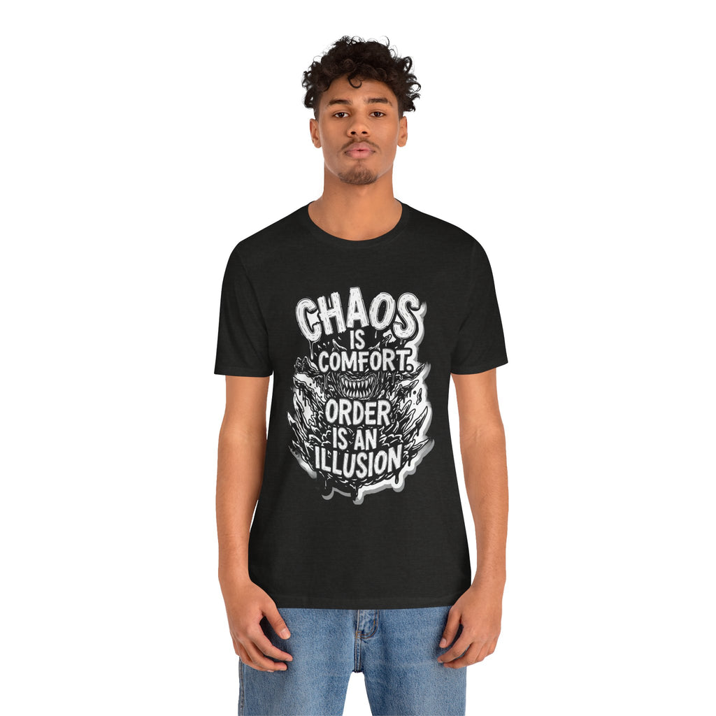 DIY apparel | Chaos Is Comfort Tee — Graphic Quote T-Shirt