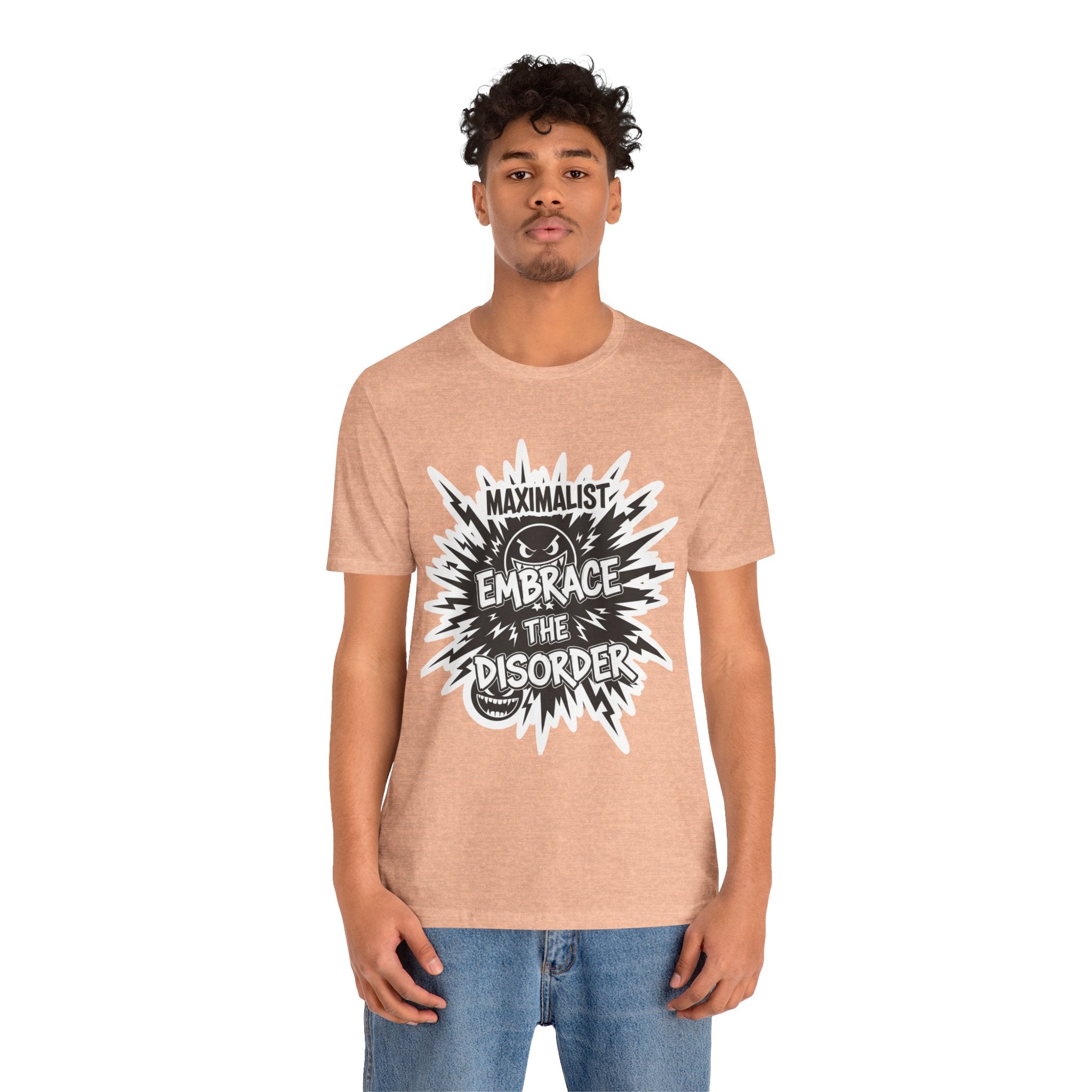 DIY Apparel | Embrace the Disorder T‑Shirt — Bold Maximalist Graphic Tee