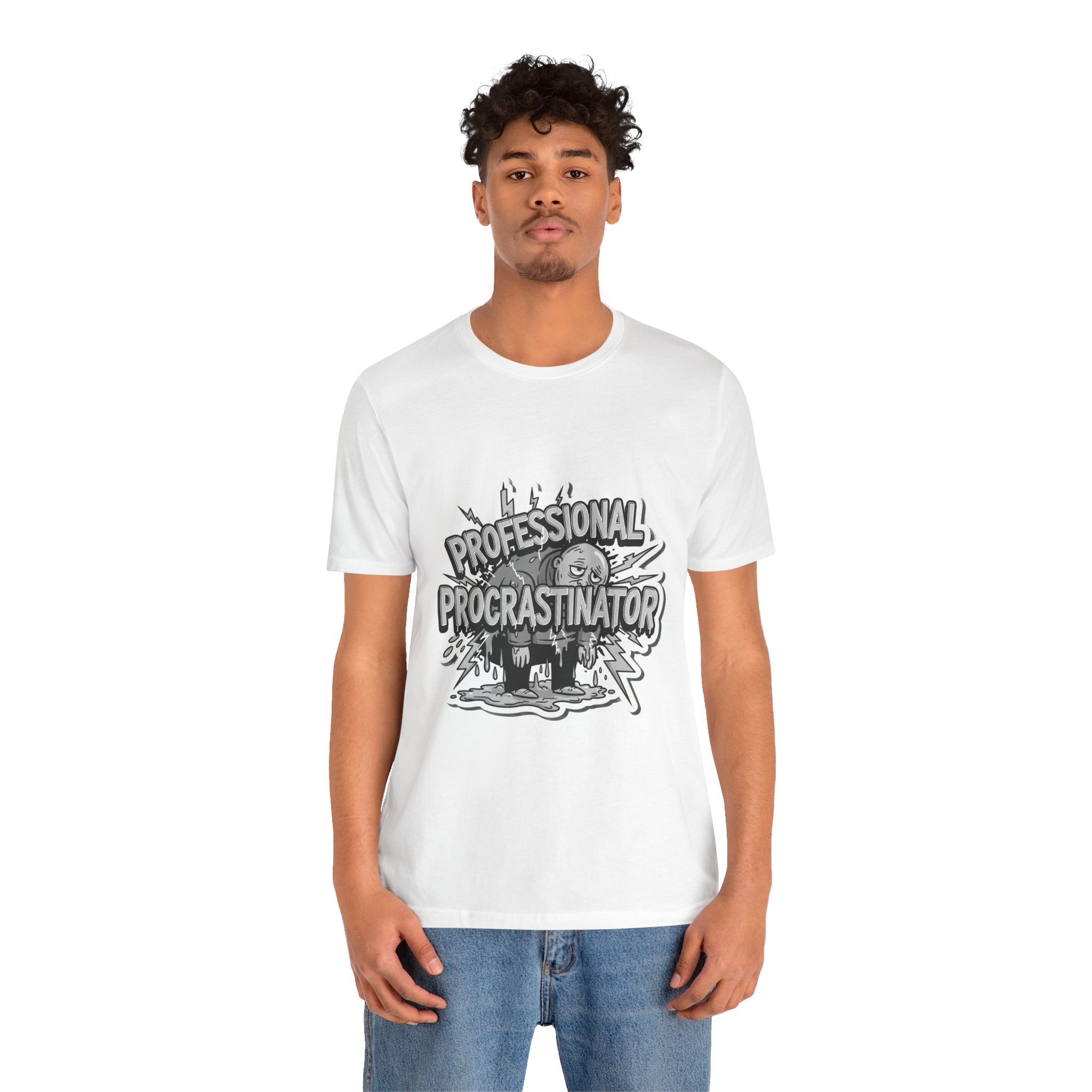 DIY Apparel | Professional Procrastinator T-Shirt — Funny Graphic Tee for Students & Office Workers