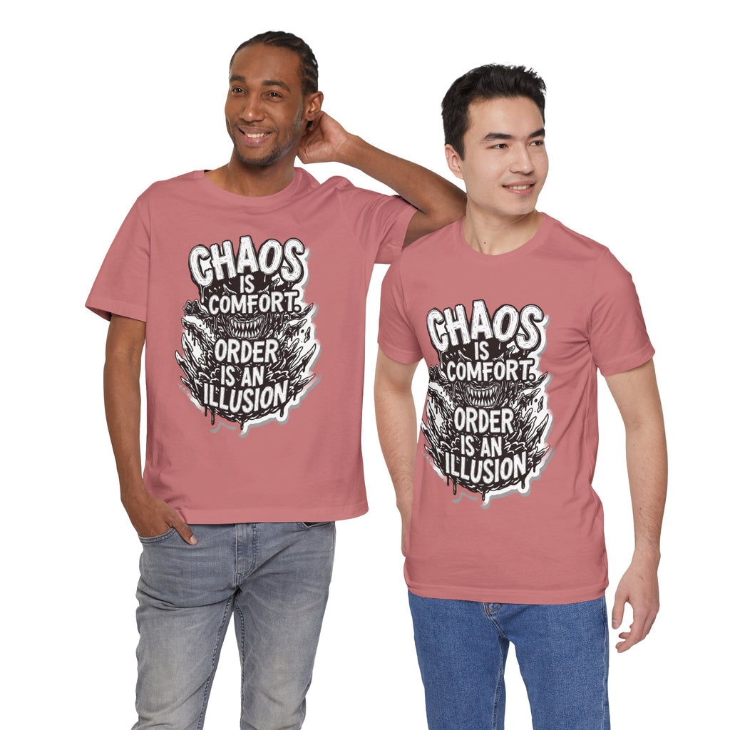 DIY apparel | Chaos Is Comfort Tee — Graphic Quote T-Shirt