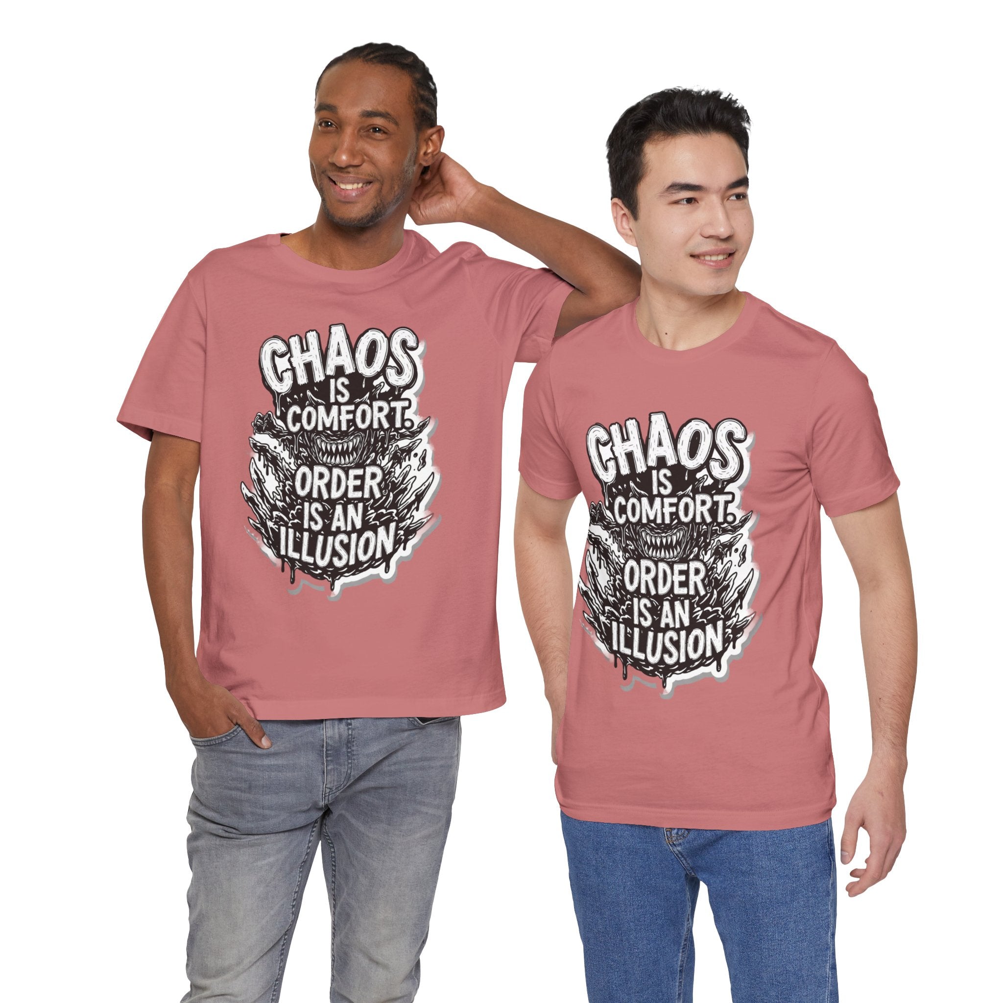 DIY apparel | Chaos Is Comfort Tee — Graphic Quote T-Shirt