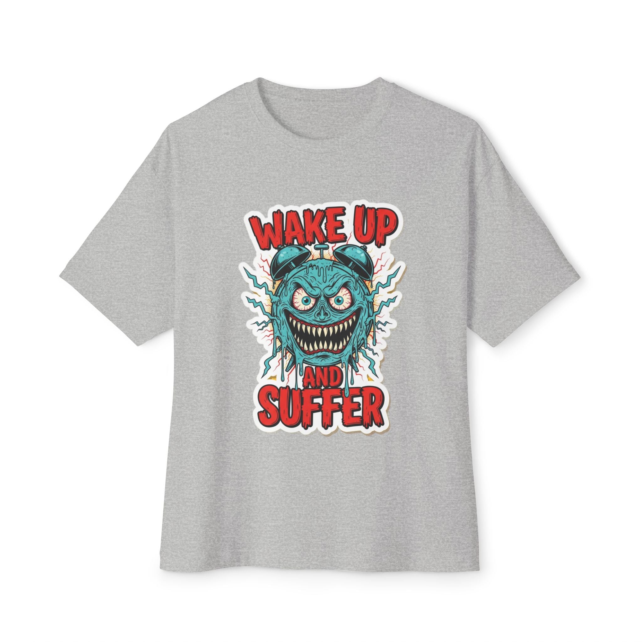 Wake Suffer Skate T-Shirt | DIY Colorable Tee | Interactive Skater Apparel | Grunge Outline Art | Customizable Gift